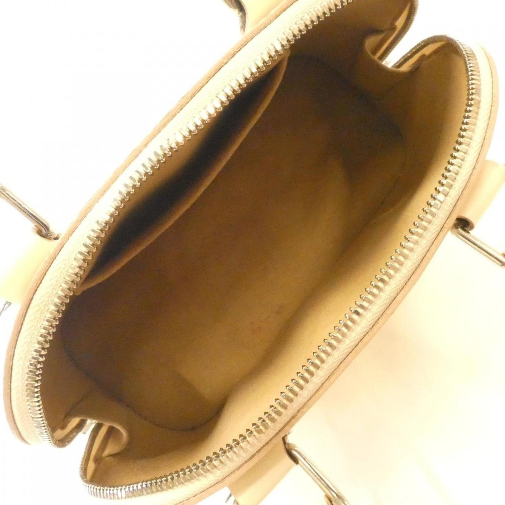 Louis Vuitton Beige Leather Handbag (Pre-Owned)