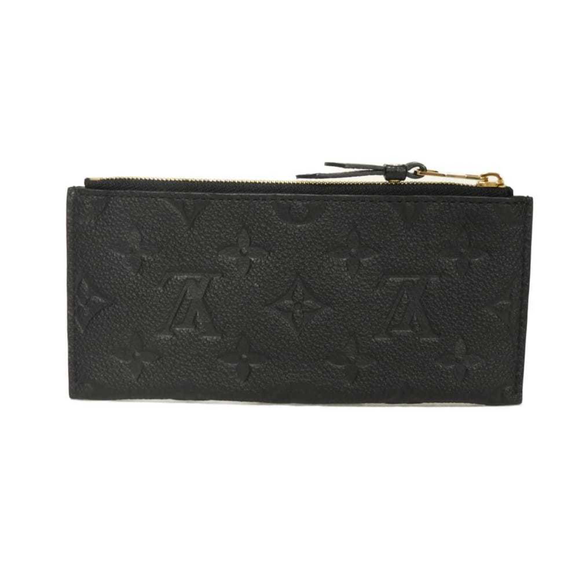 Louis Vuitton Black Noir Monogram Empreinte Leather Coin Purse/Coin Case (Pre-Owned)