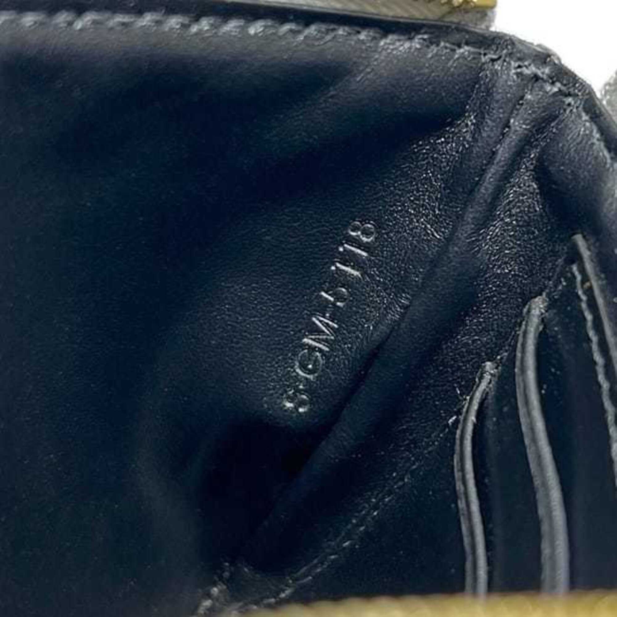 Celine Silver Leather Coin Purse/Coin Case (Pre-Owned)