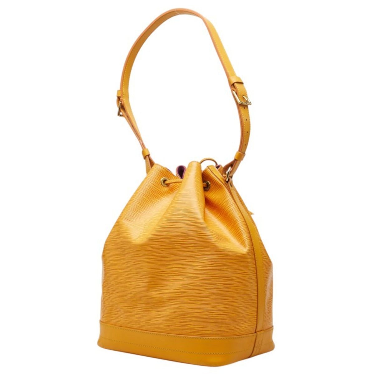 Louis Vuitton Epi Yellow Leather Shoulder Bag (Pre-Owned)