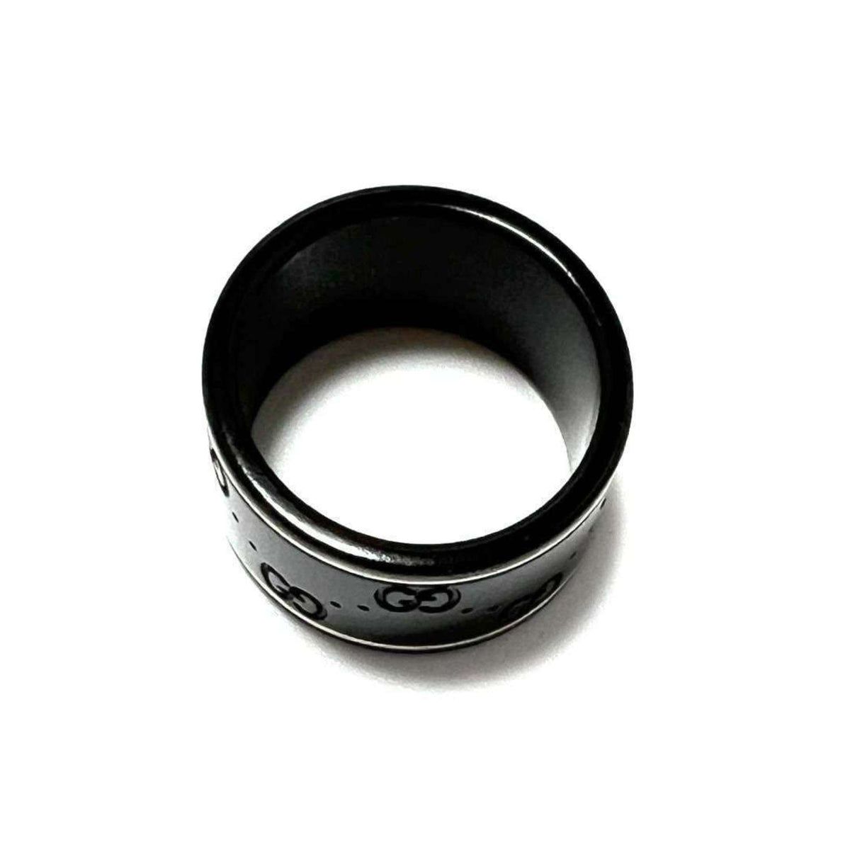 Gucci White Gold (18K) Ceramic Band Ring (Pre-Owned)