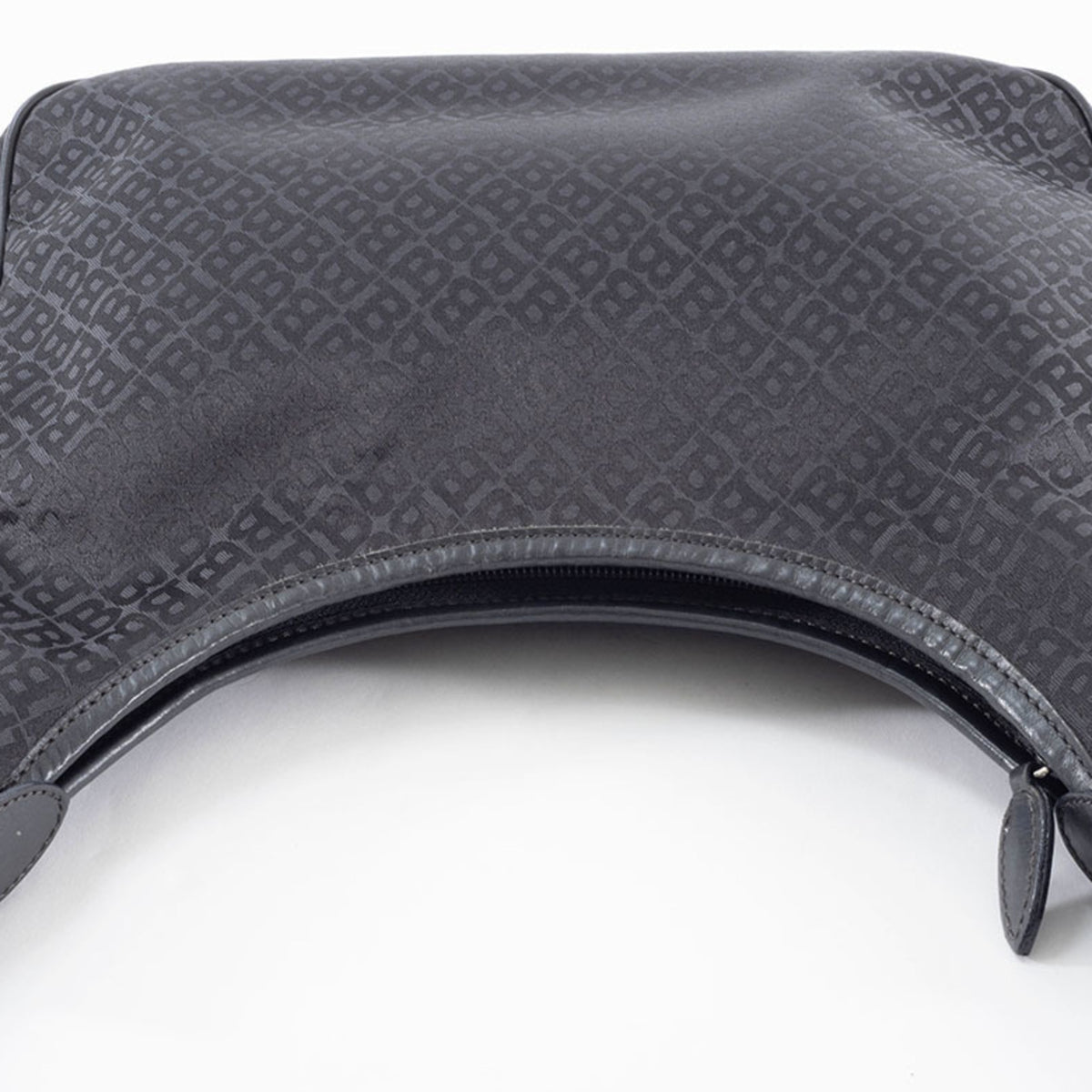 Bally Black Nylon Leather Shoulder Bag (Pre-Owned)