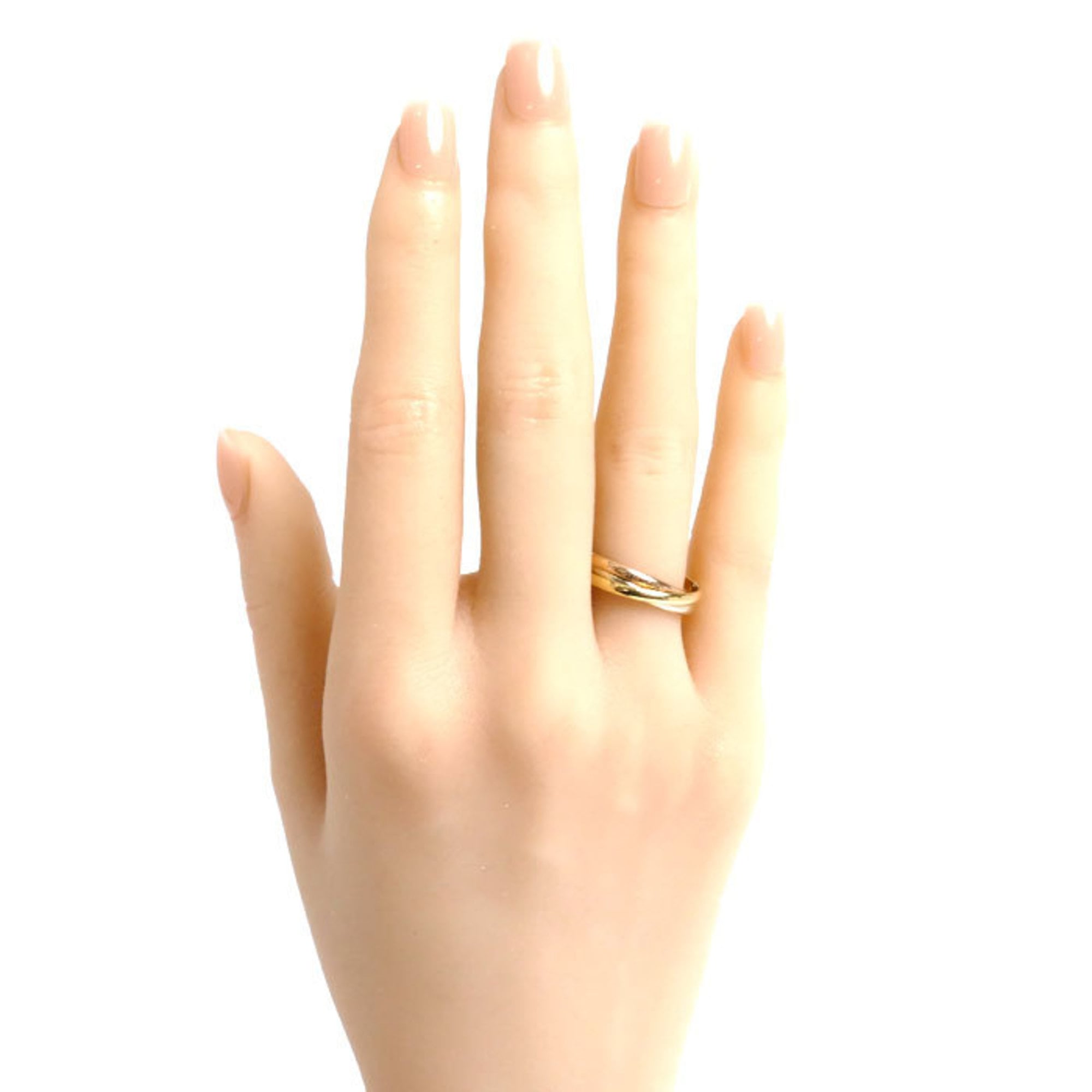 Cartier Yellow Gold (18K) Pink Gold (18K) White Gold (18K) Band Ring (Pre-Owned)