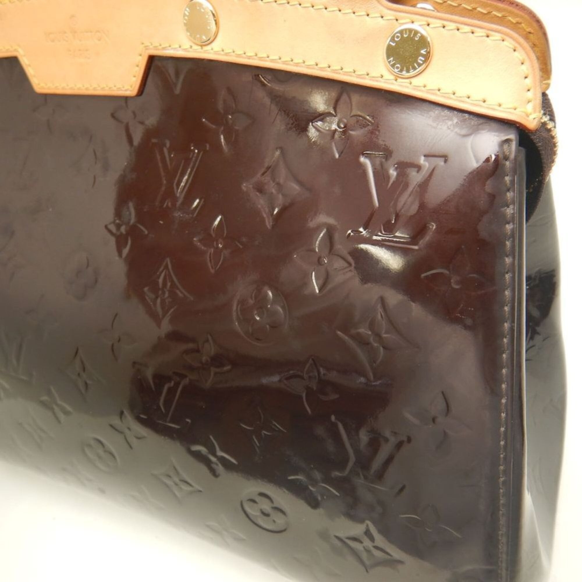 Louis Vuitton Monogram Vernis Amarante Monogram Vernis Handbag (Pre-Owned)