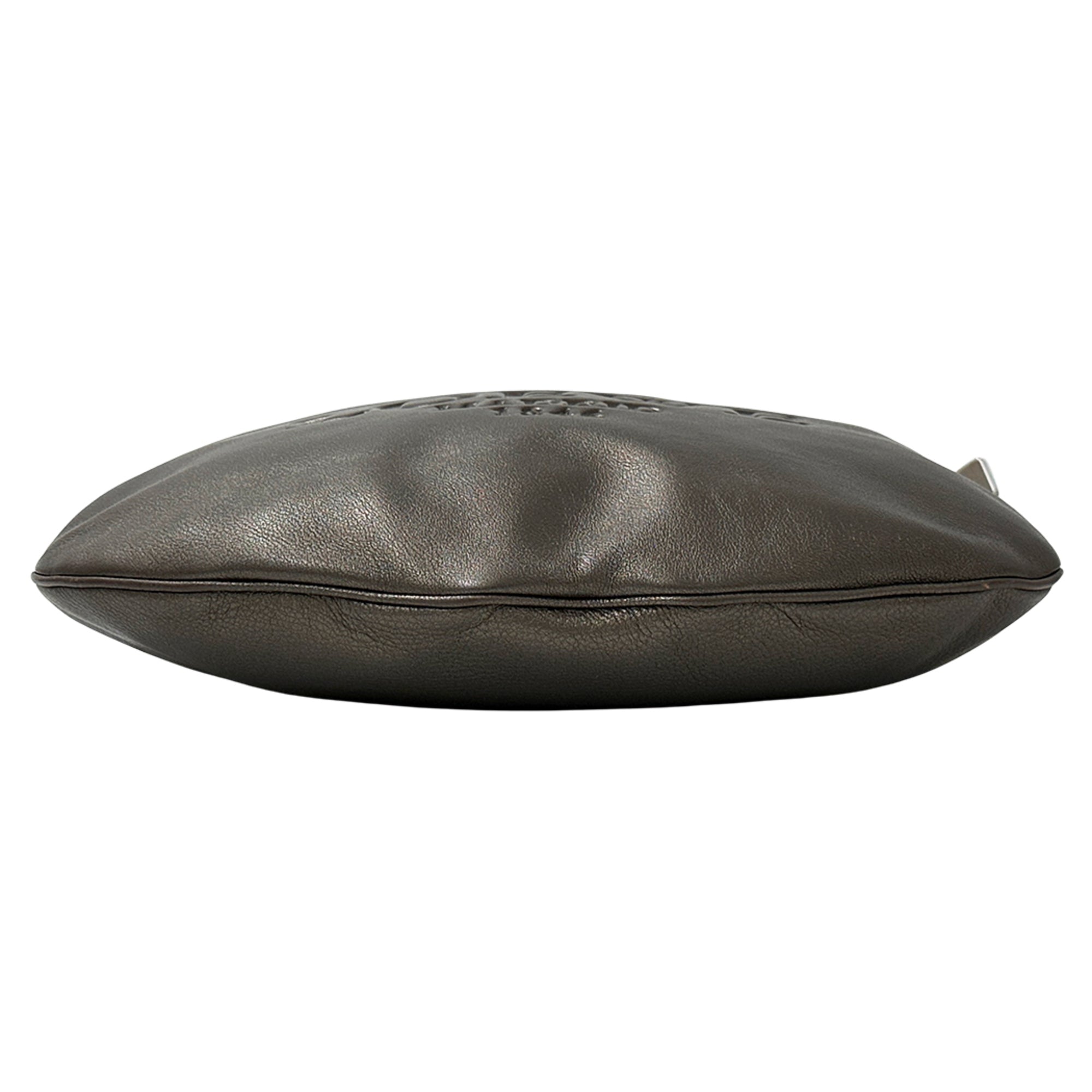 Loewe Brown Metallic Leather Handbag Shoulder Bag (Pre-Owned)