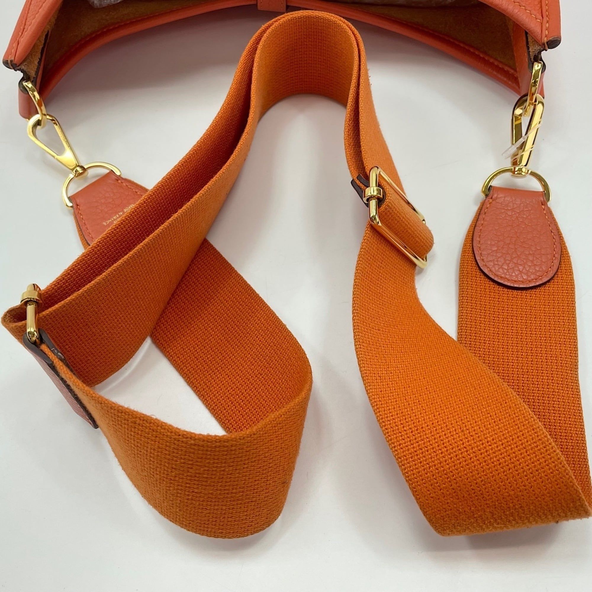 Hermes Evelyne Orange Shoulder Bag (Pre-Owned)