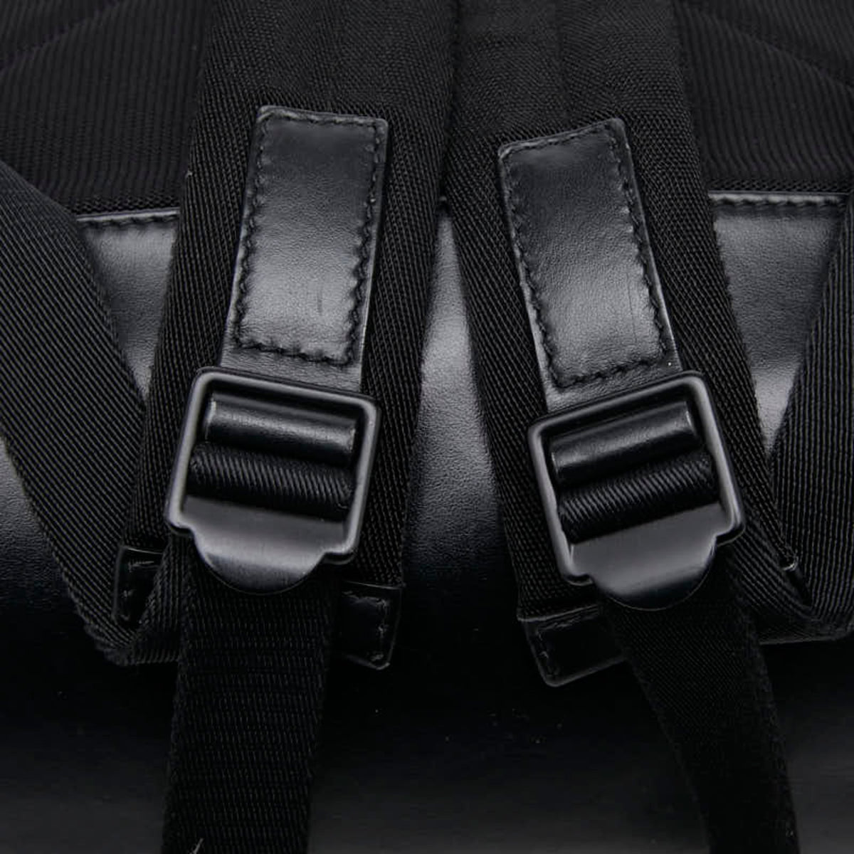 Burberry Black Pvc Backpack (Pre-Owned)