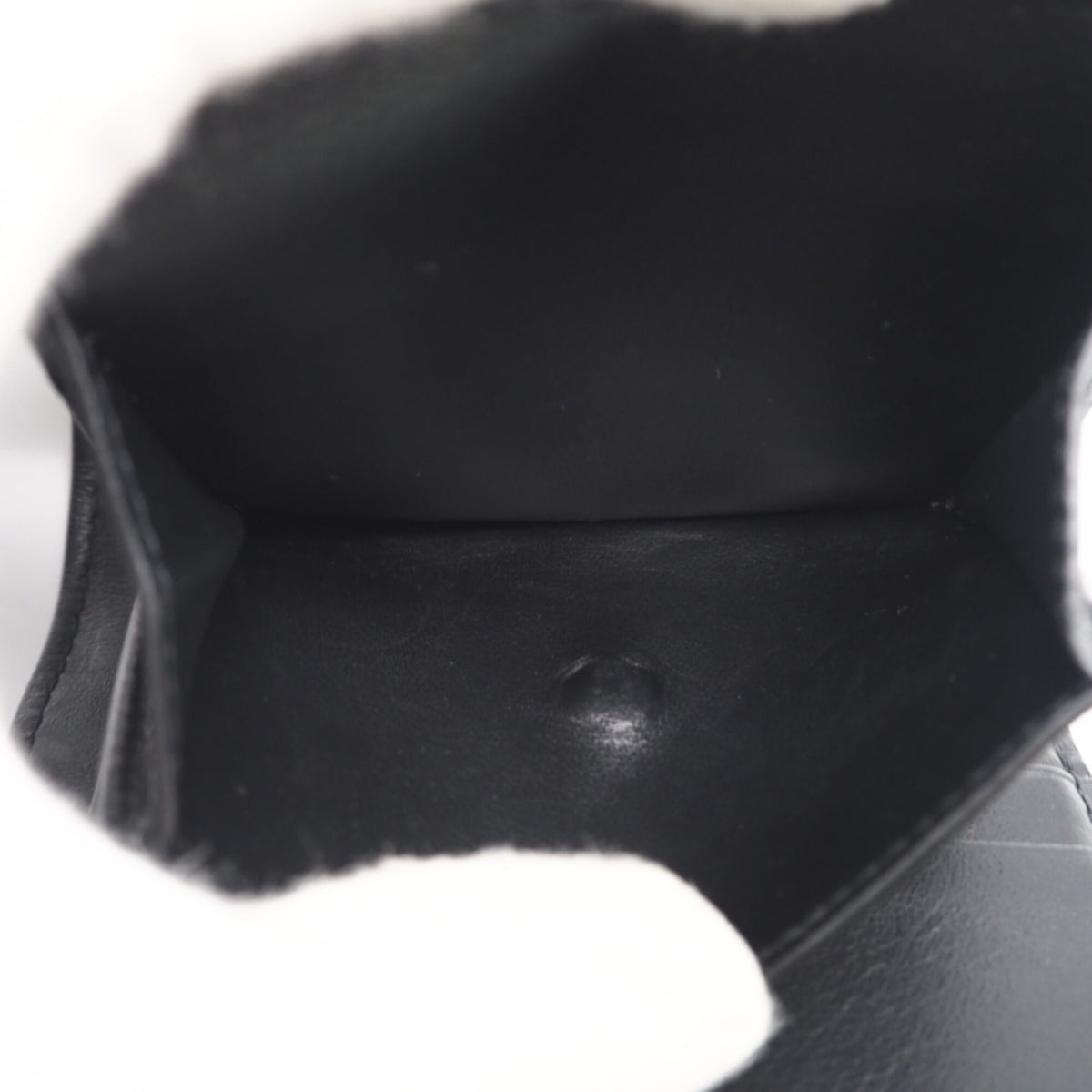 Celine Black Leather Wallet (Tri-Fold) (Pre-Owned)