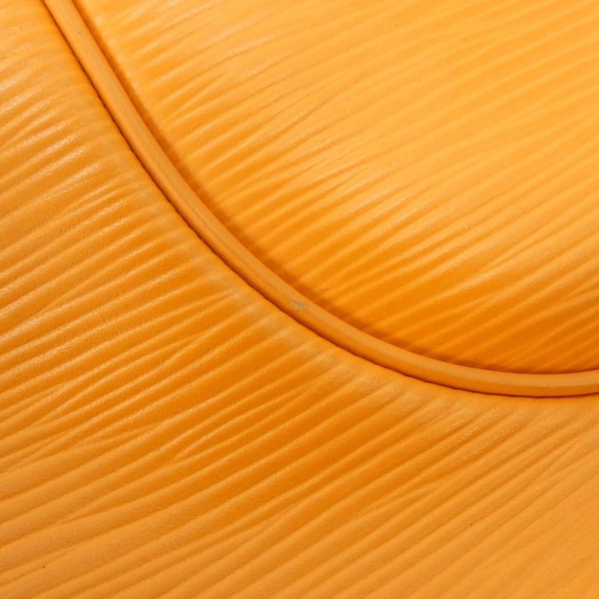 Louis Vuitton Mandarin Orange Leather Handbag (Pre-Owned)