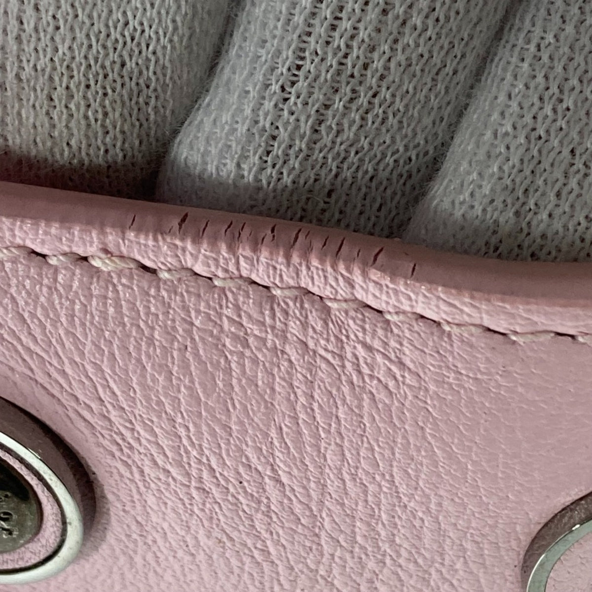 Christian Dior Pink Leather Handbag (Pre-Owned)