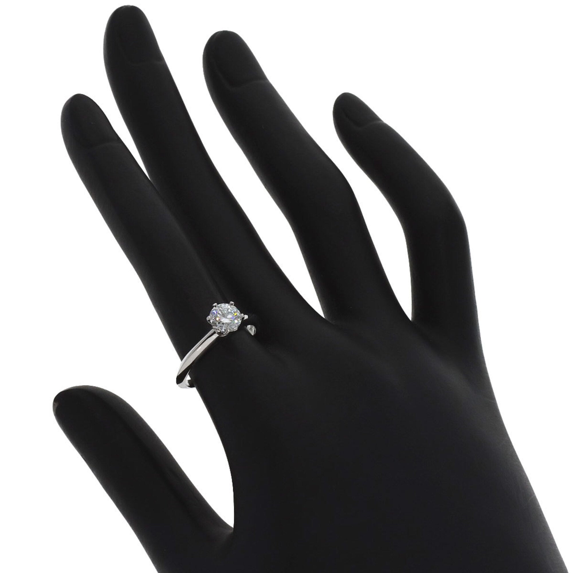 Tiffany Platinum 950 Band Ring (Pre-Owned)