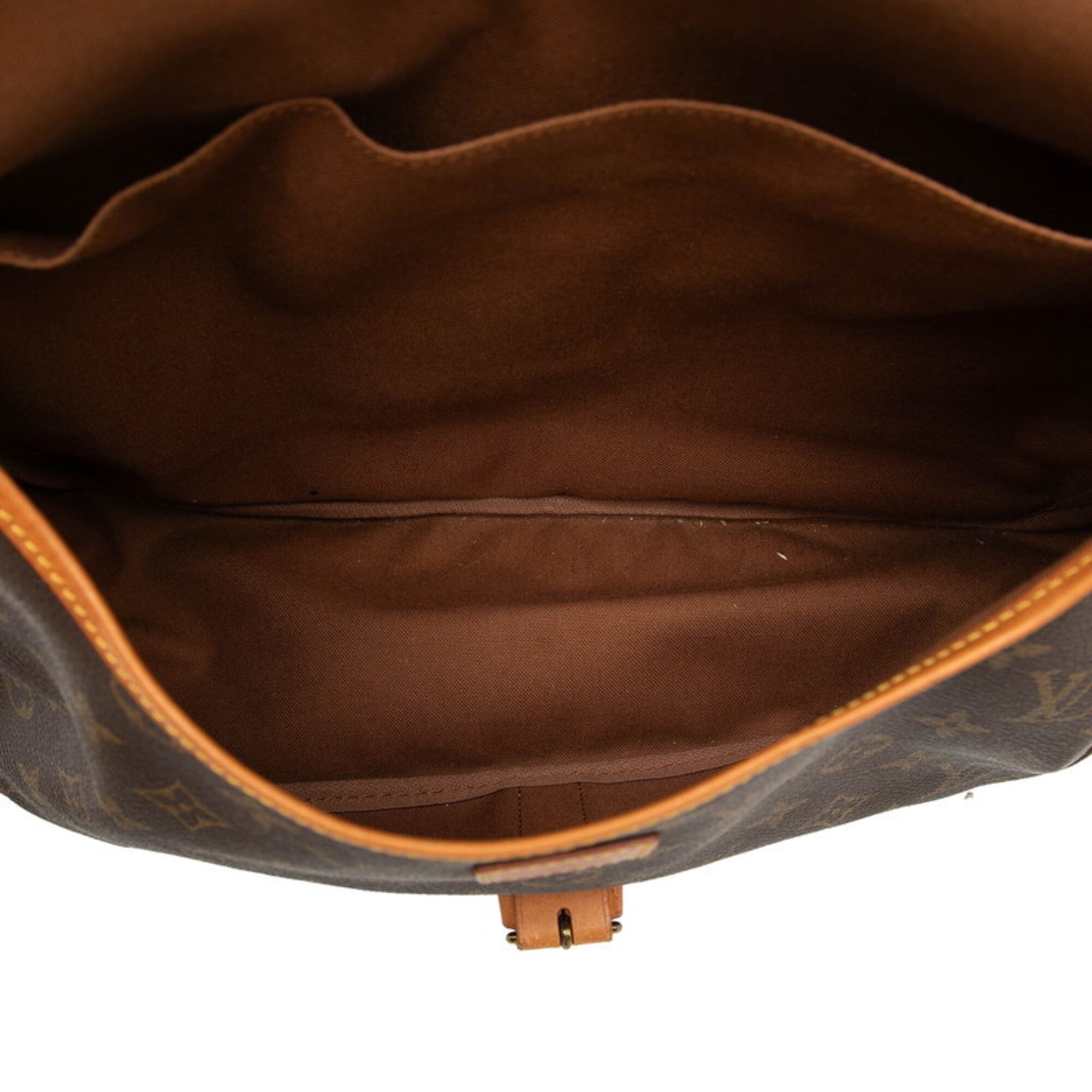 Louis Vuitton Brown Pvc Leather Shoulder Bag (Pre-Owned)
