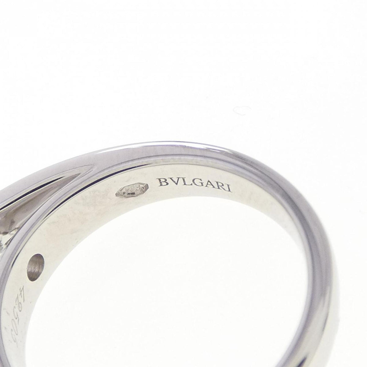 Bvlgari Platinum 950 Band Ring (Pre-Owned)
