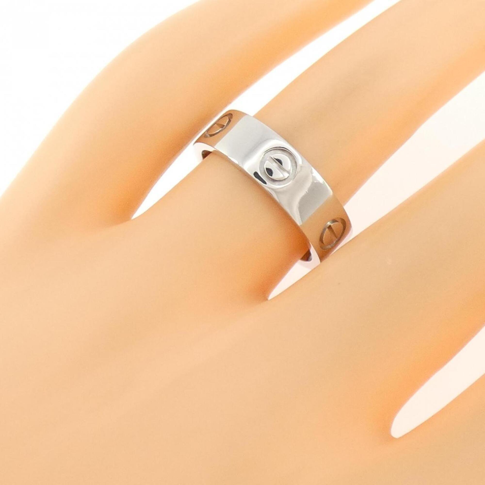 Cartier Platinum Platinum 950 Band Ring (Pre-Owned)