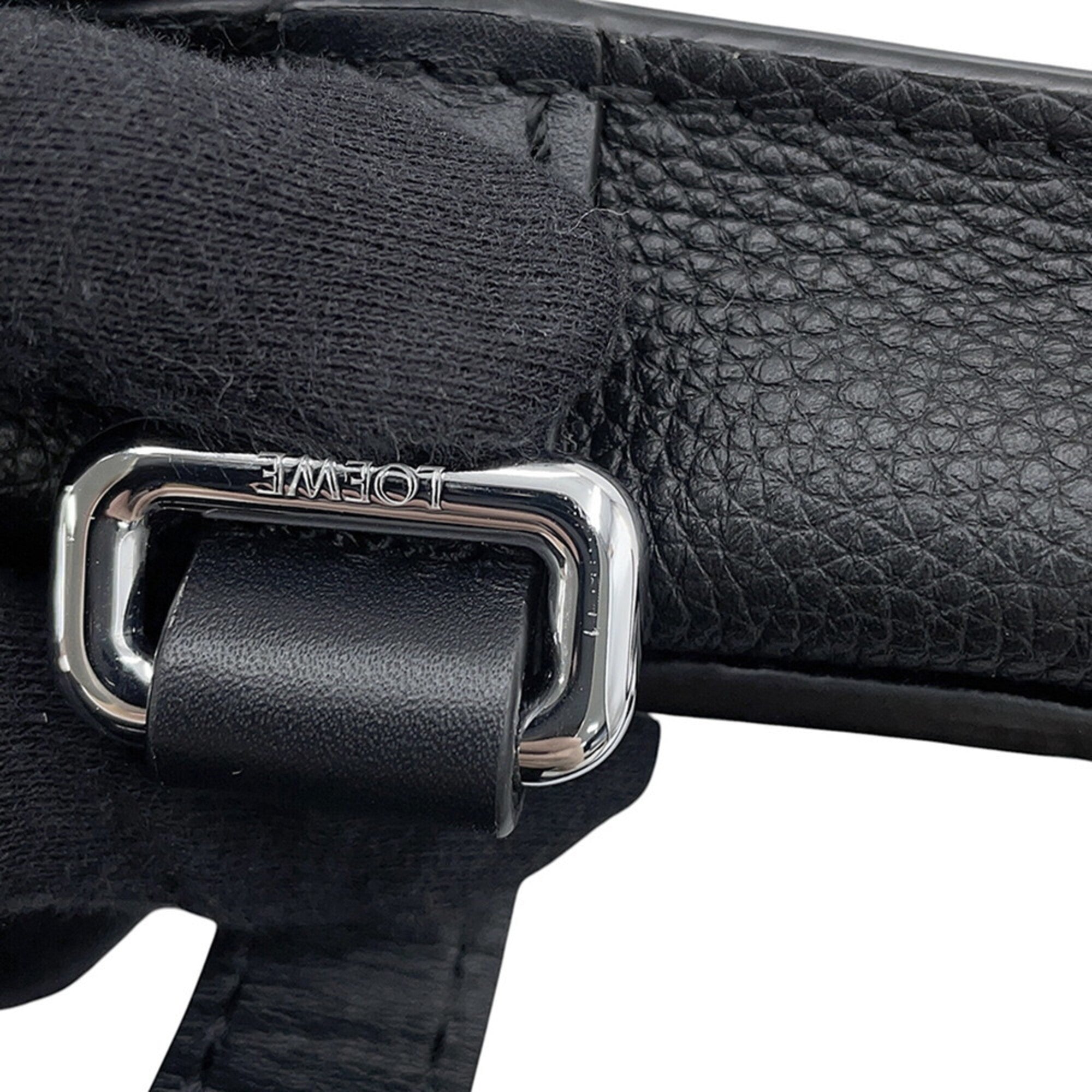 Loewe Black Leather Sling Bag (Pre-Owned)