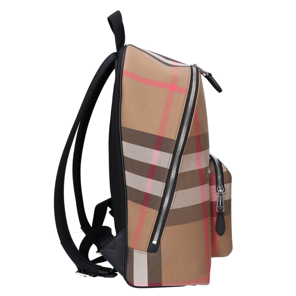 Burberry Brown Canvas Backpack (Pre-Owned)