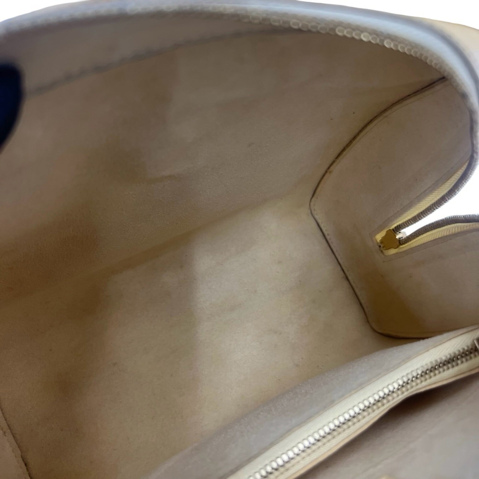 Louis Vuitton Yellow Leather Handbag (Pre-Owned)