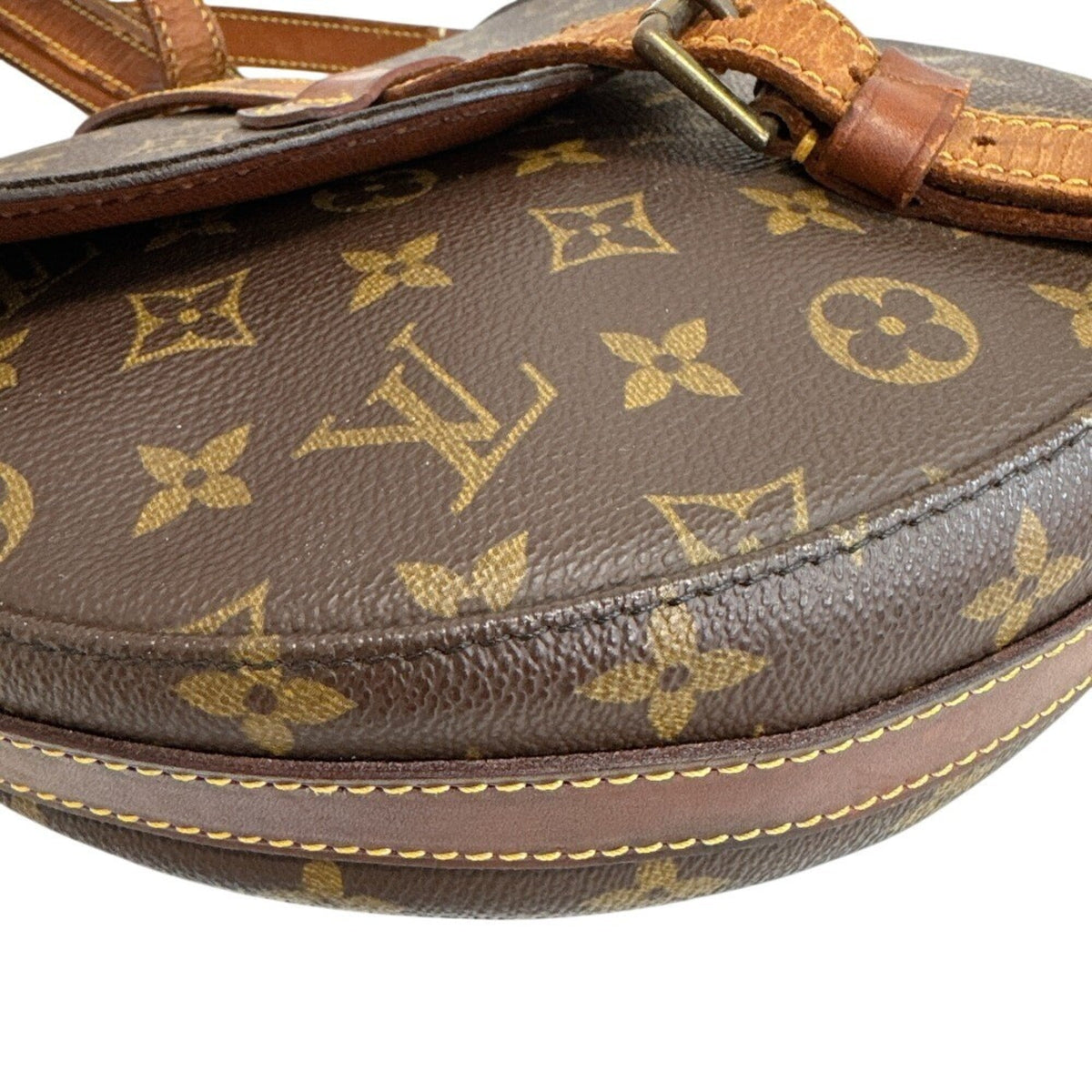 Louis Vuitton Monogram Brown Monogram Leather Shoulder Bag (Pre-Owned)