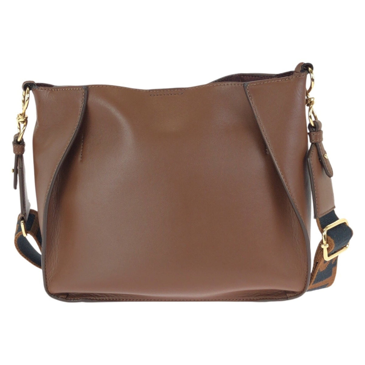 Stella Mccartney Brown Elastane Polyester Shoulder Bag (Pre-Owned)