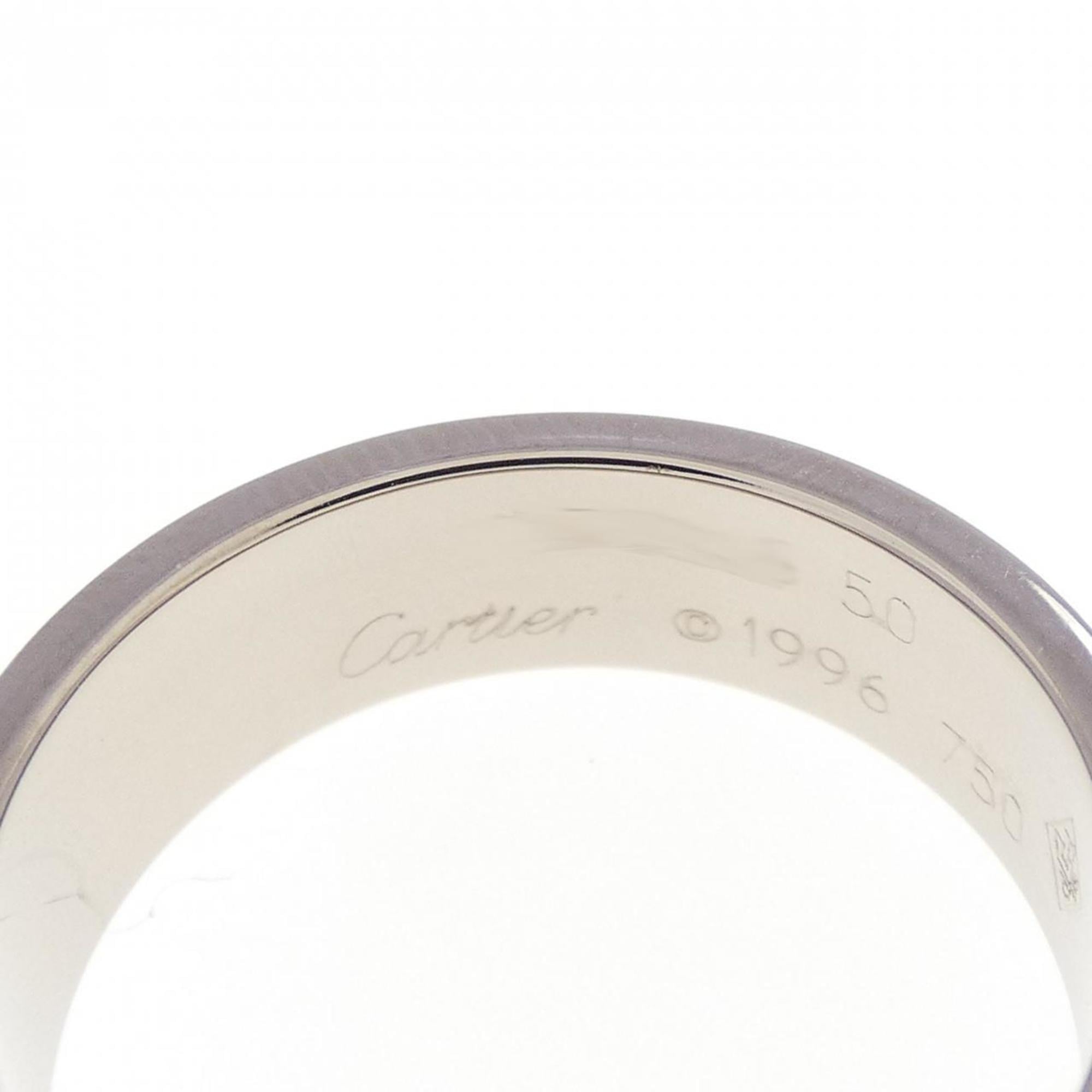 Cartier White Gold White Gold (18K) Band Ring (Pre-Owned)