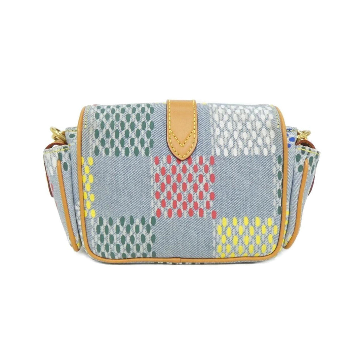 Louis Vuitton Multi-Color Denim Shoulder Bag (Pre-Owned)