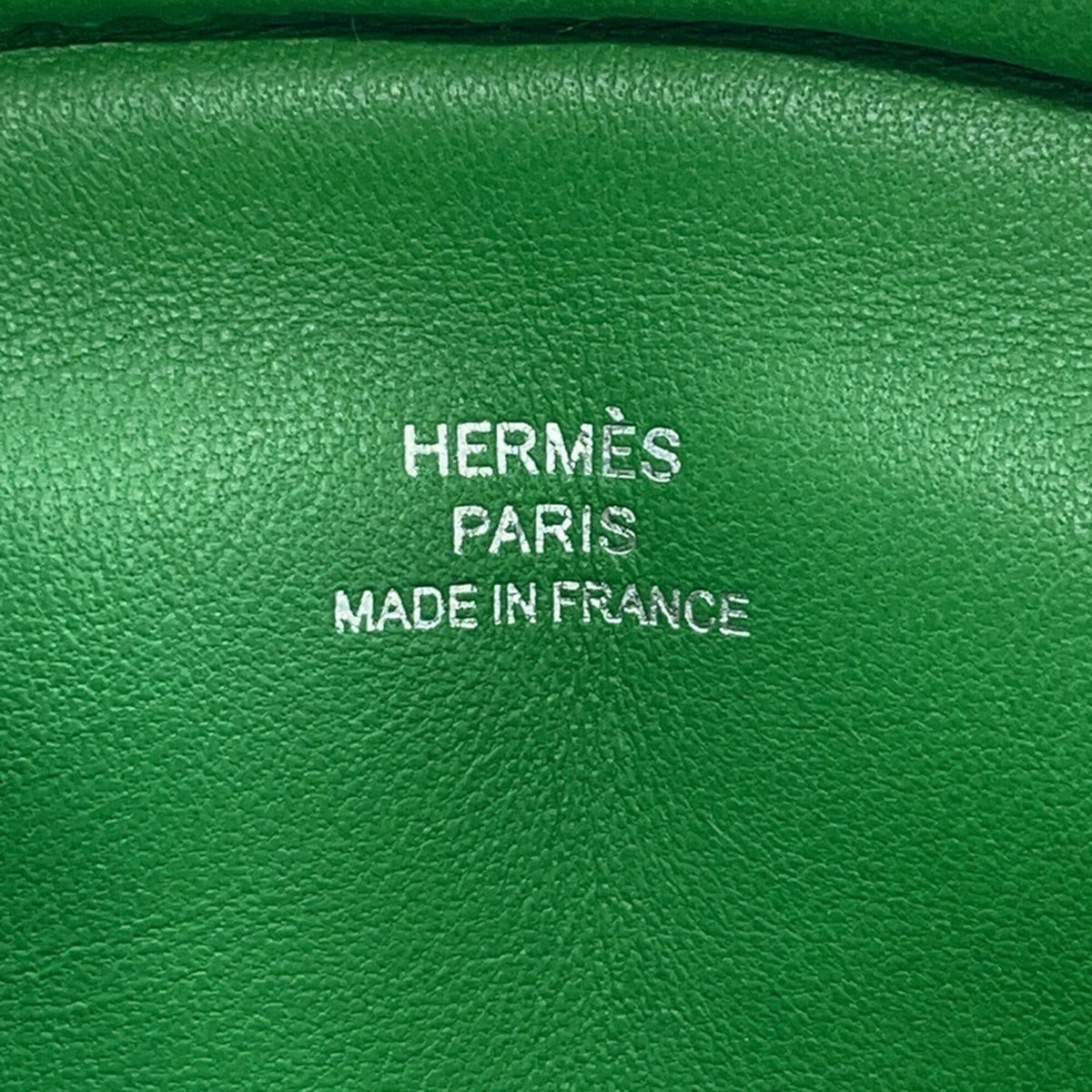 Hermes Bambou Vert Swift Leather Fanny Pack Handbag (Pre-Owned)