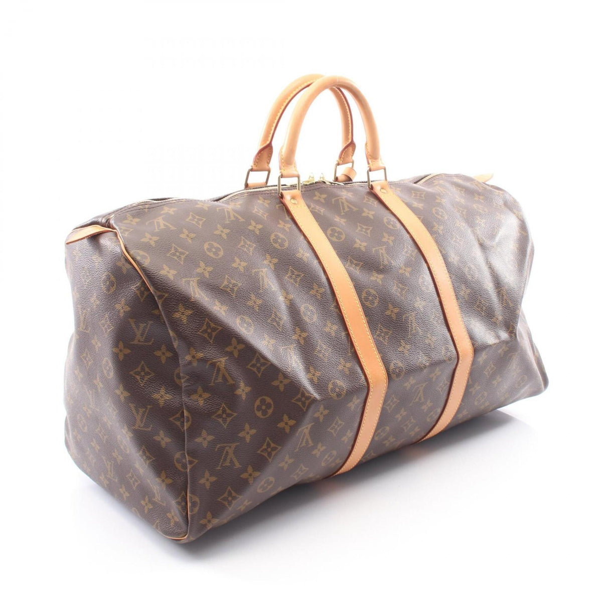 Louis Vuitton Monogram Brown Monogram Boston Bag Handbag (Pre-Owned)