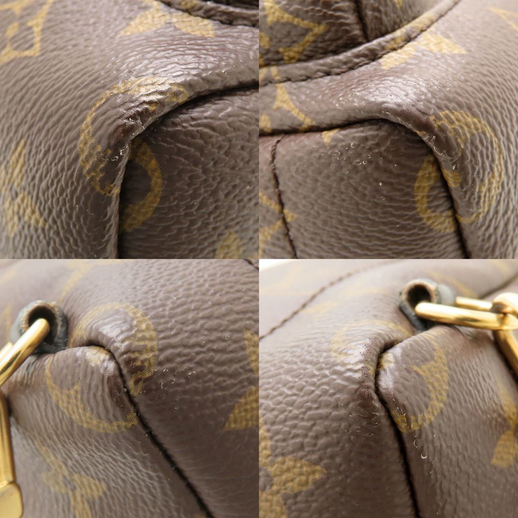 Louis Vuitton Monogram Brown Canvas Backpack (Pre-Owned)