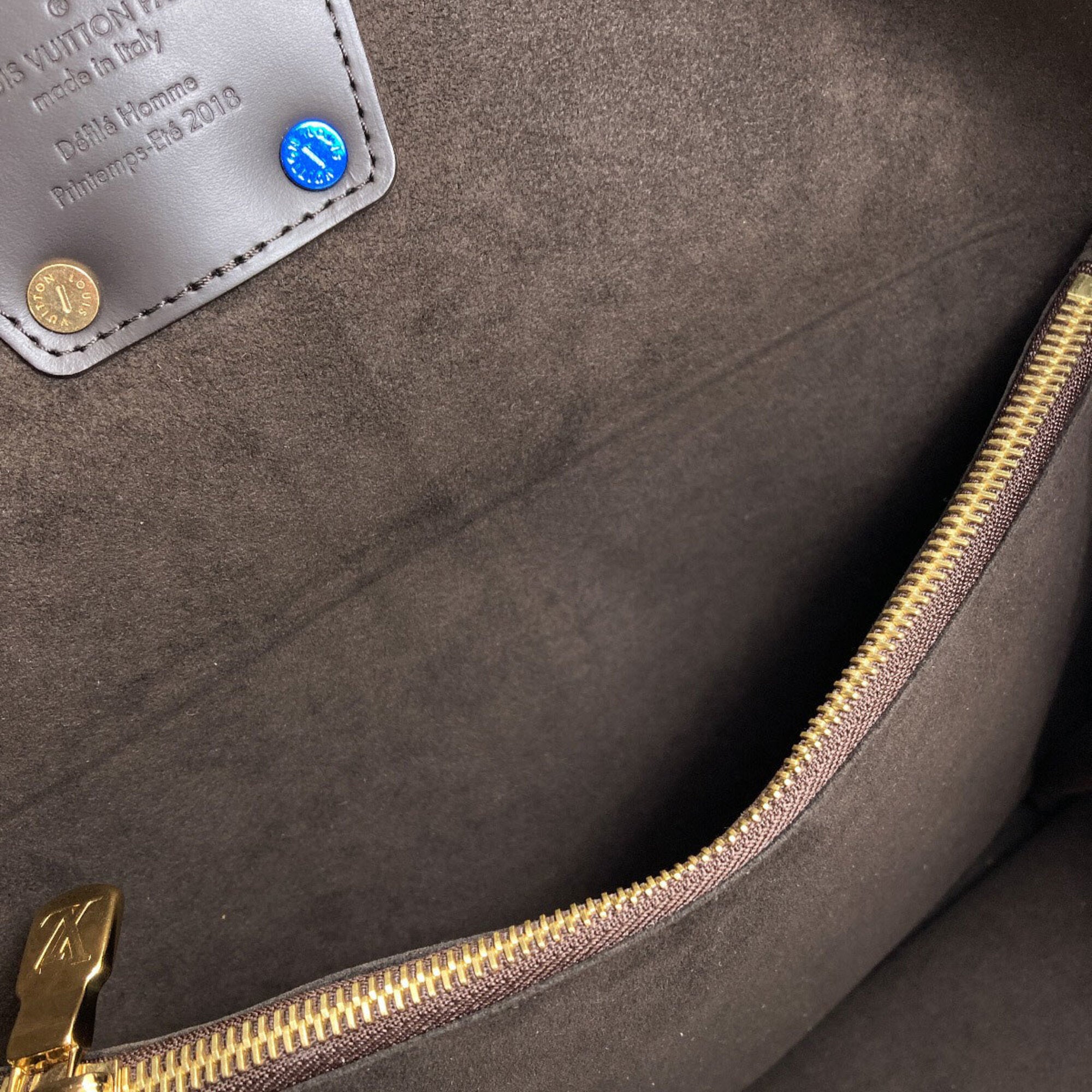 Louis Vuitton Blue Monogram Monogram Handbag (Pre-Owned)
