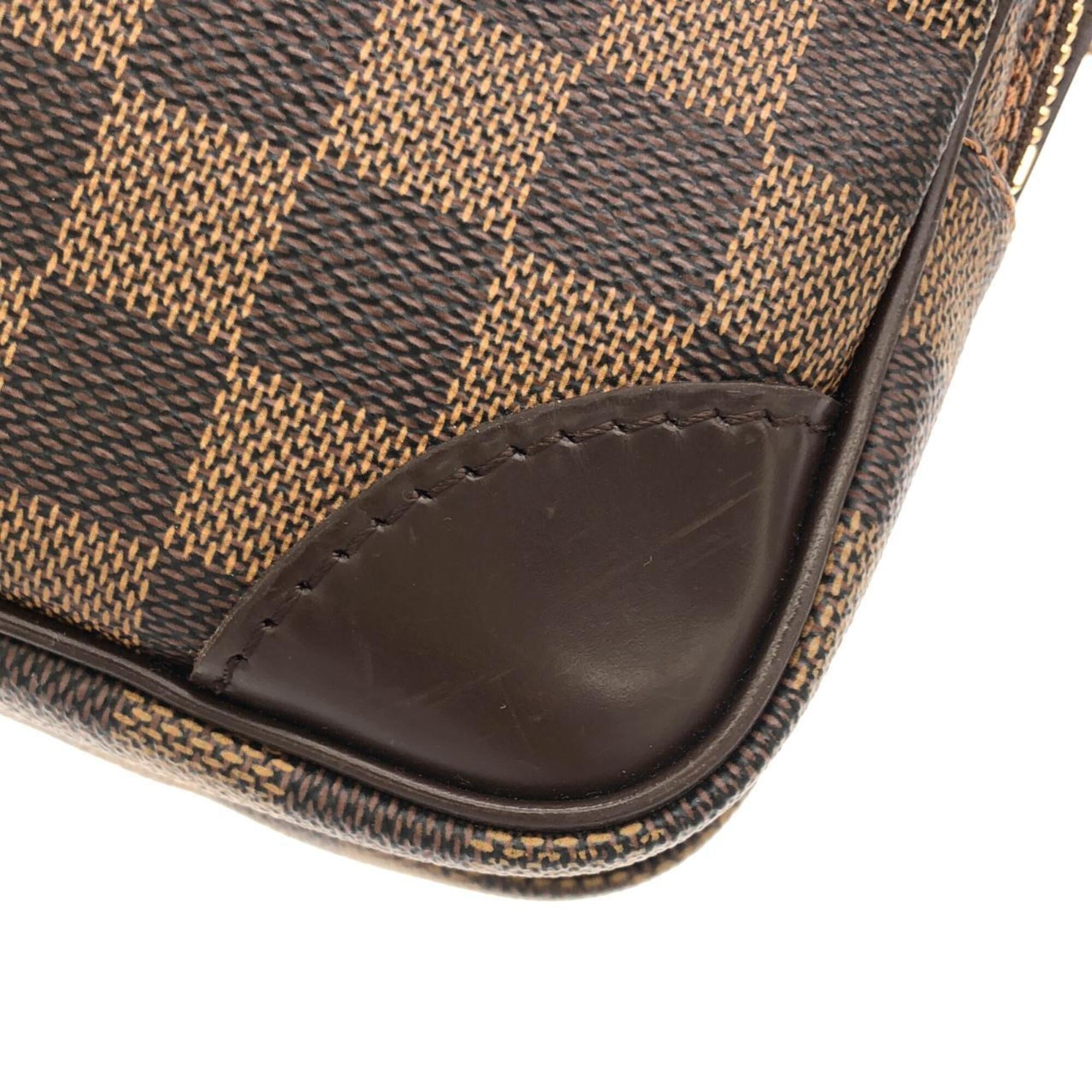 Louis Vuitton Brown Coated Canvas Shoulder Bag (Pre-Owned)