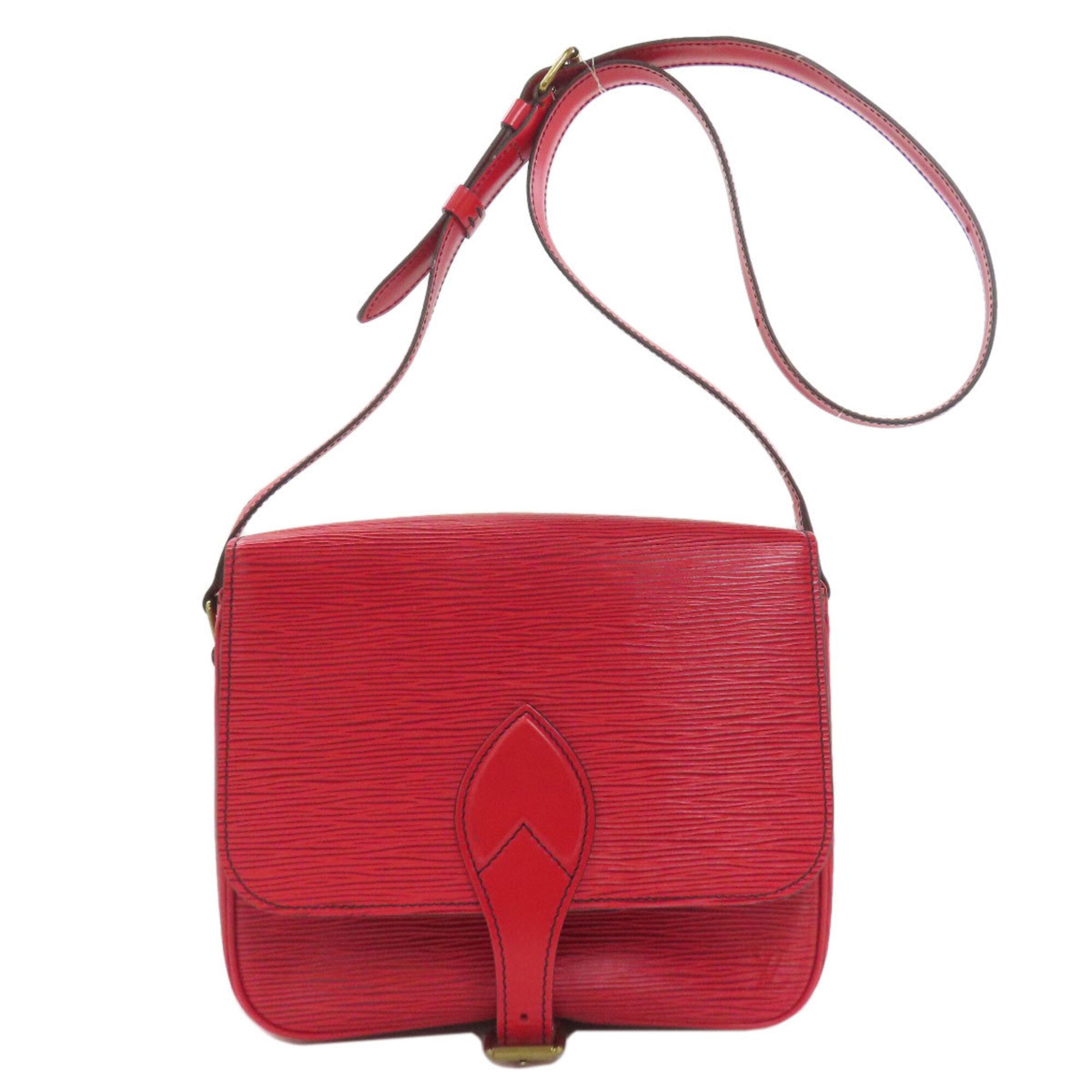 Louis Vuitton Epi Red Color Epi Leather Shoulder Bag (Pre-Owned)