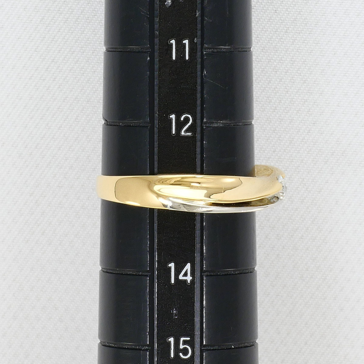 Unbranded Platinum Yellow Gold Yellow Gold (18K) Platinum 900 Band Ring (Pre-Owned)