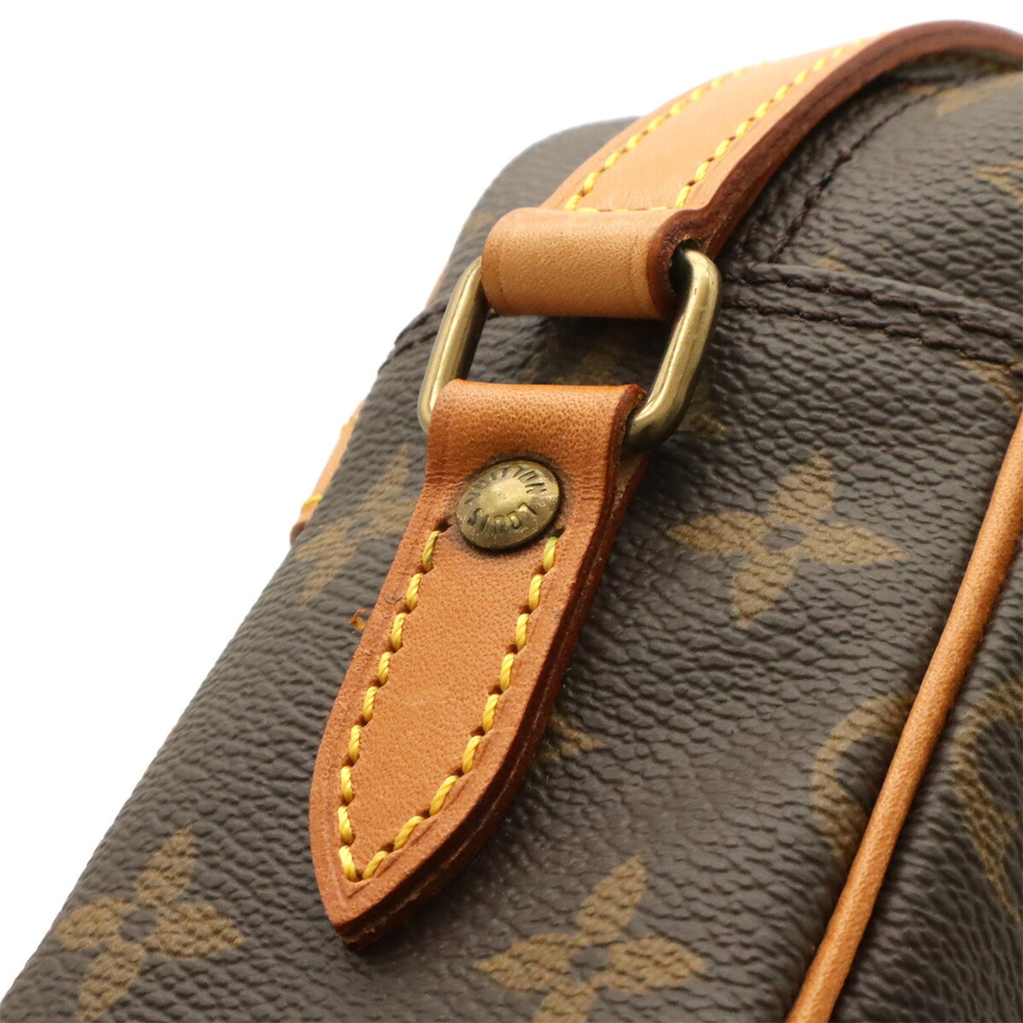 Louis Vuitton Brown Galle Monogram Monogram Shoulder Bag (Pre-Owned)