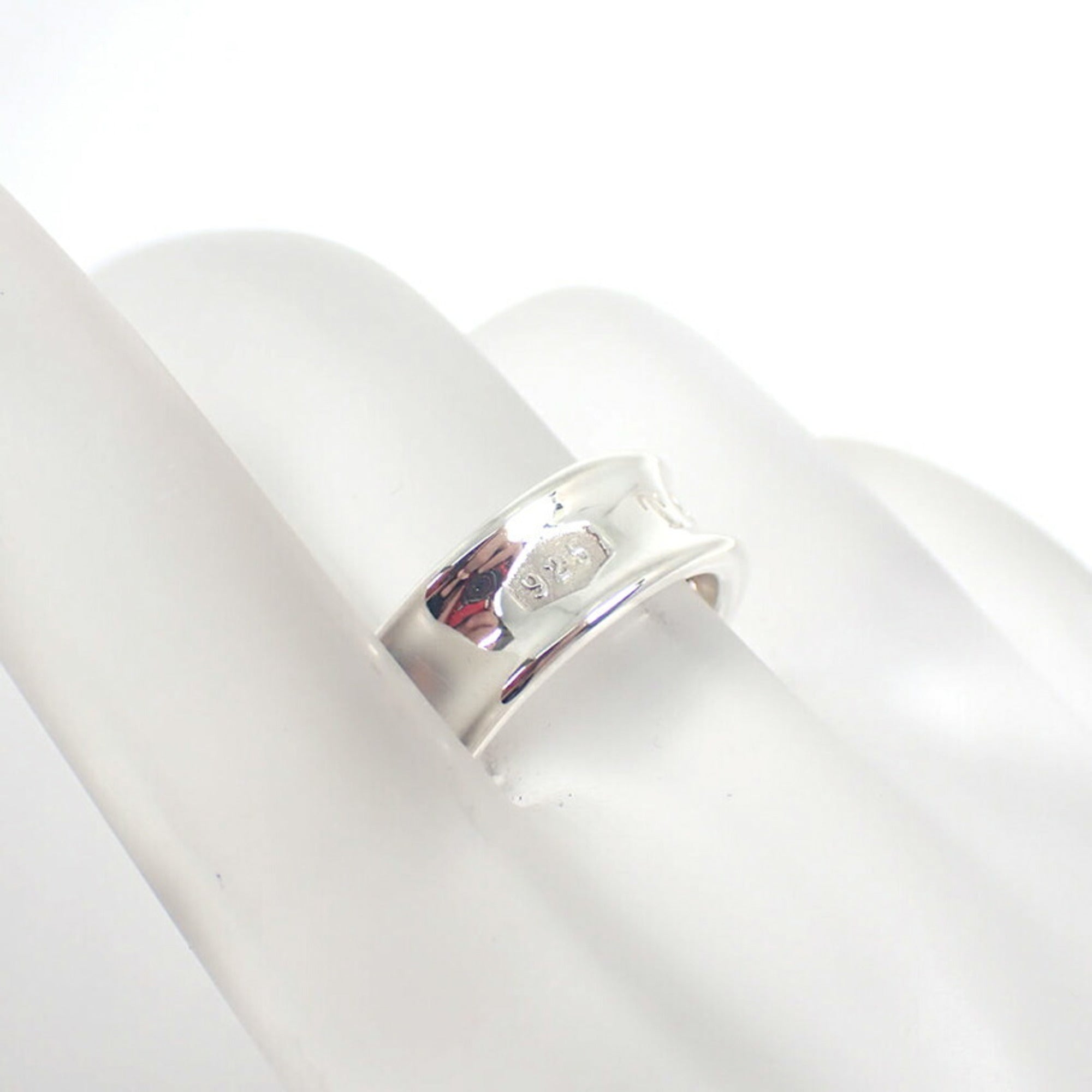 Tiffany Sterling Silver 925 Band Ring (Pre-Owned)