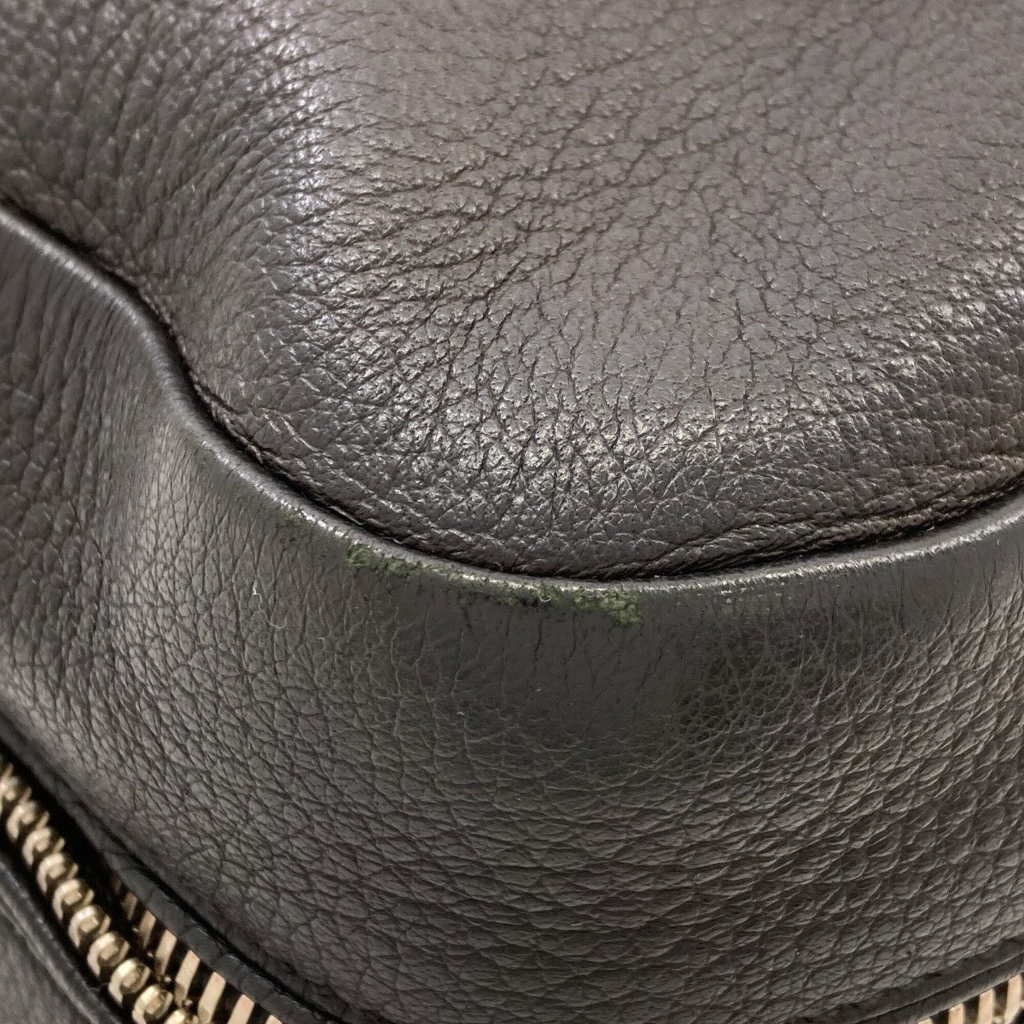 Prada Black Leather Shoulder Bag (Pre-Owned)