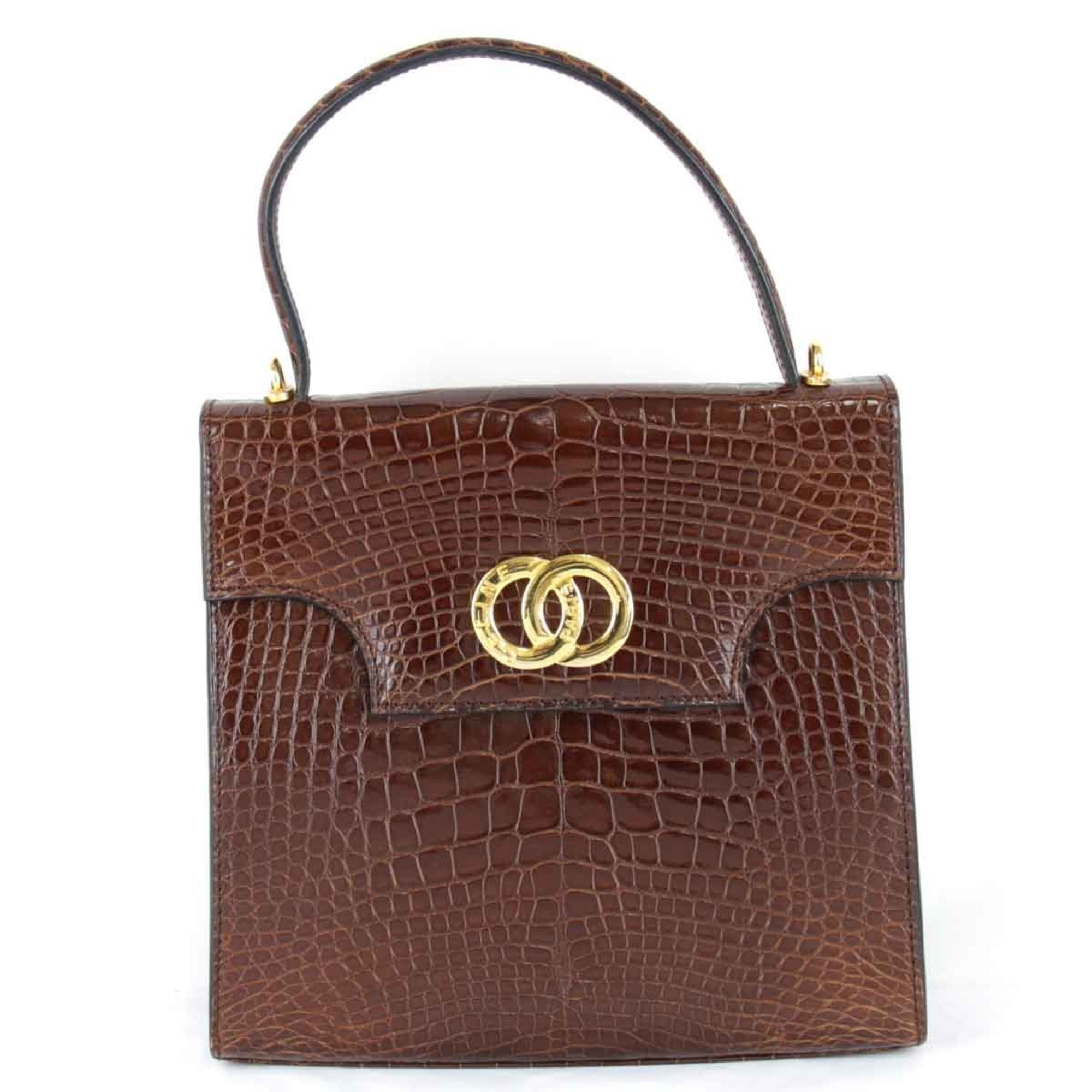 Celine Brown Leather Handbag (Pre-Owned)