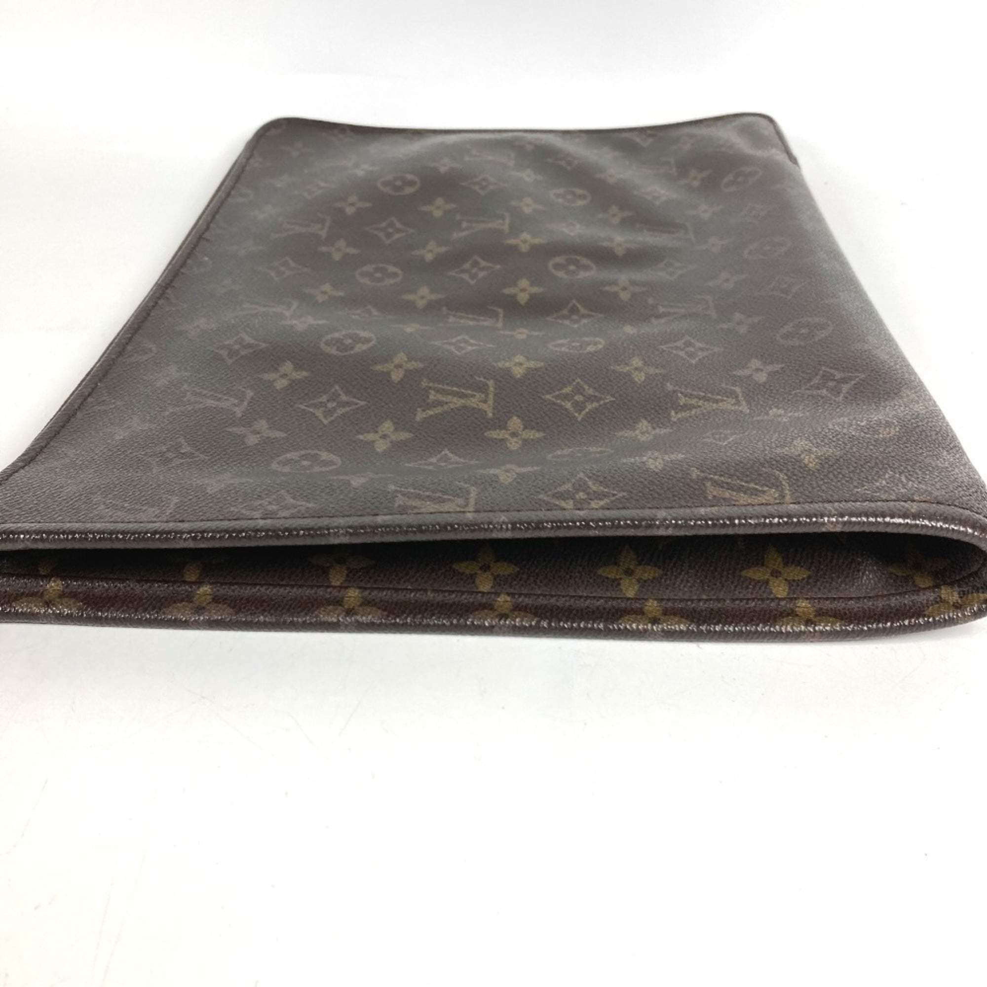 Louis Vuitton Brown Galle Monogram Monogram Clutch Bag (Pre-Owned)