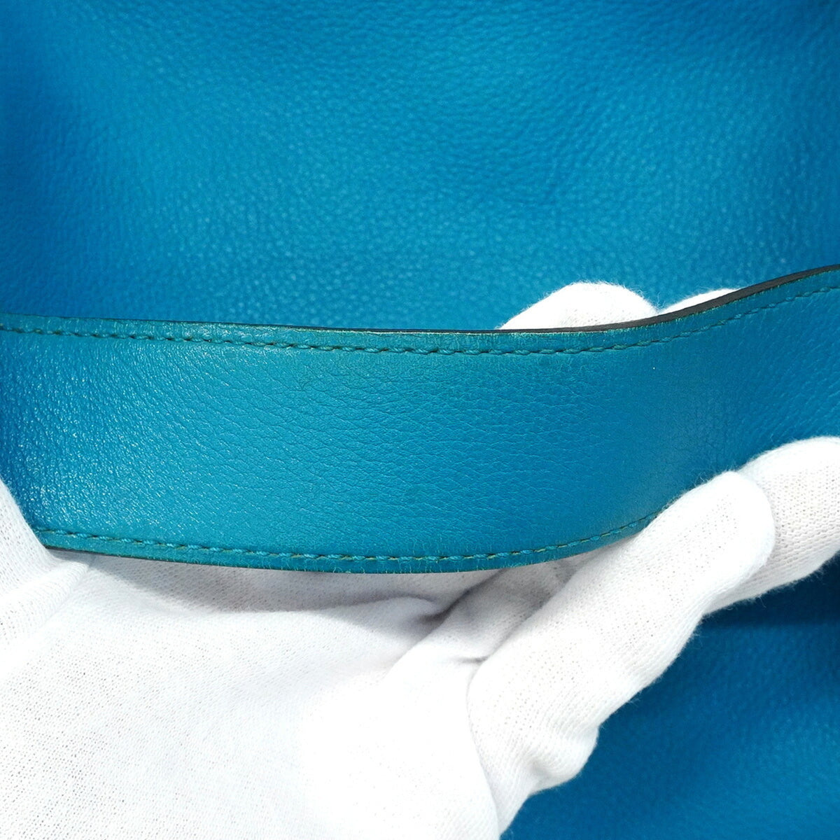 Hermes Blue Handbag (Pre-Owned)