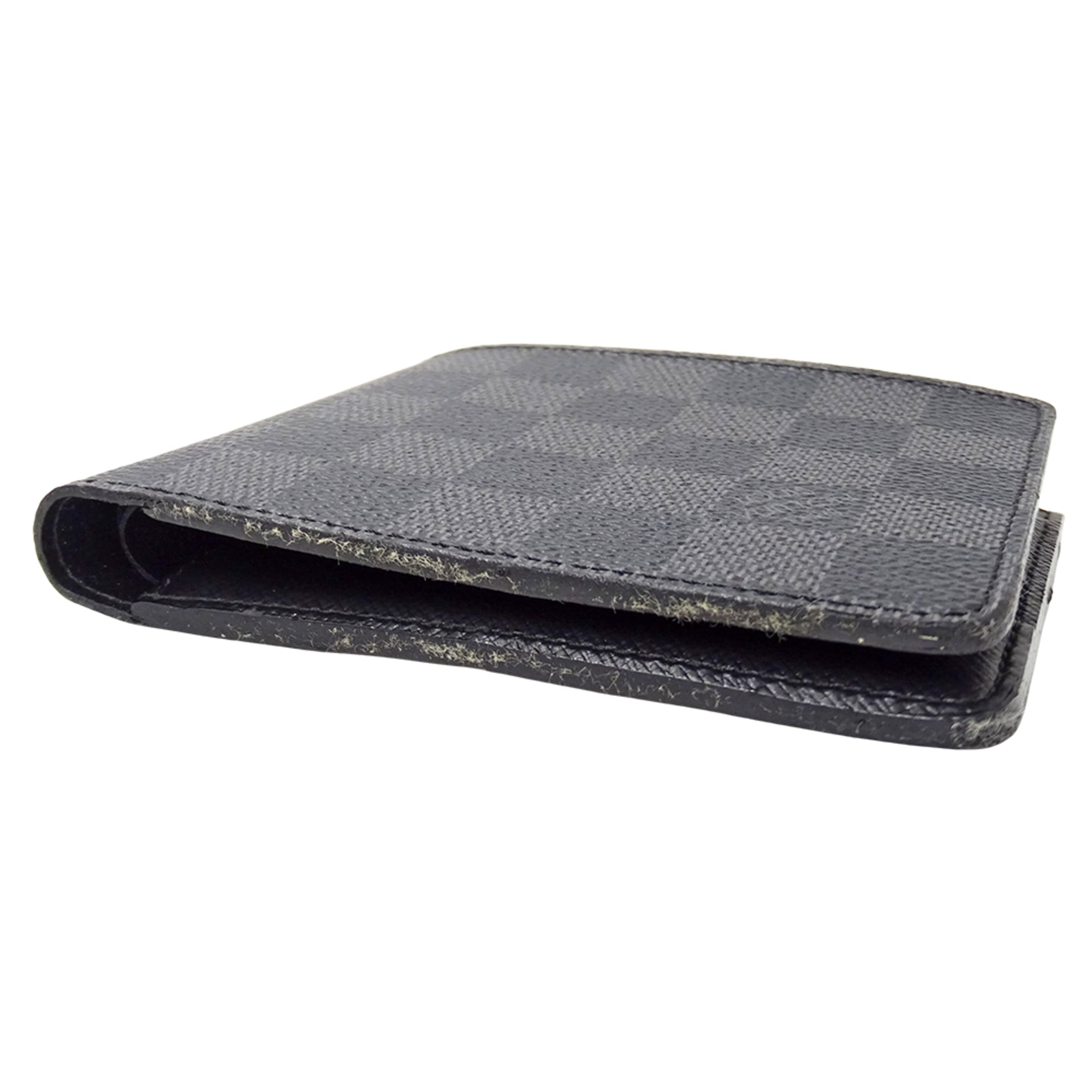 Louis Vuitton Black Damier Graphite Wallet (Bi-Fold) (Pre-Owned)
