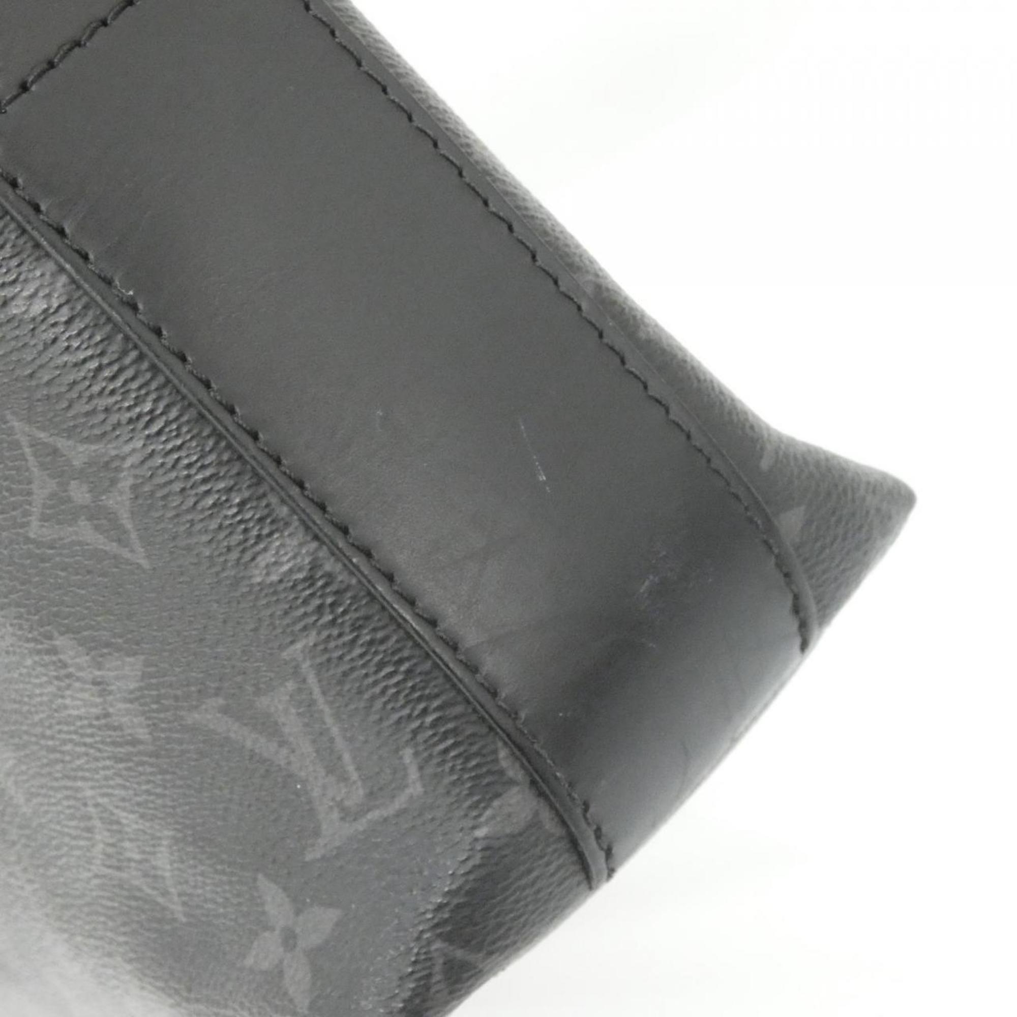Louis Vuitton Black Coated Canvas Shoulder Bag (Pre-Owned)