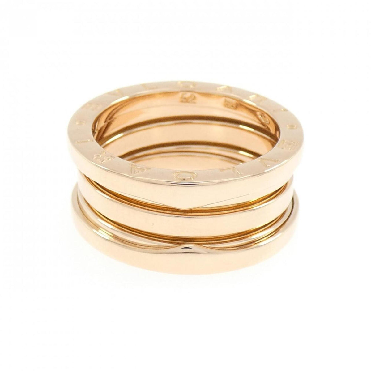Bvlgari Pink Gold Pink Gold (18K) Band Ring (Pre-Owned)
