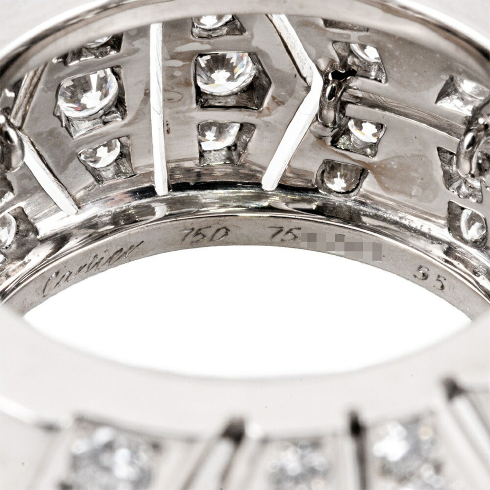 Cartier White Gold (18K) Band Ring (Pre-Owned)