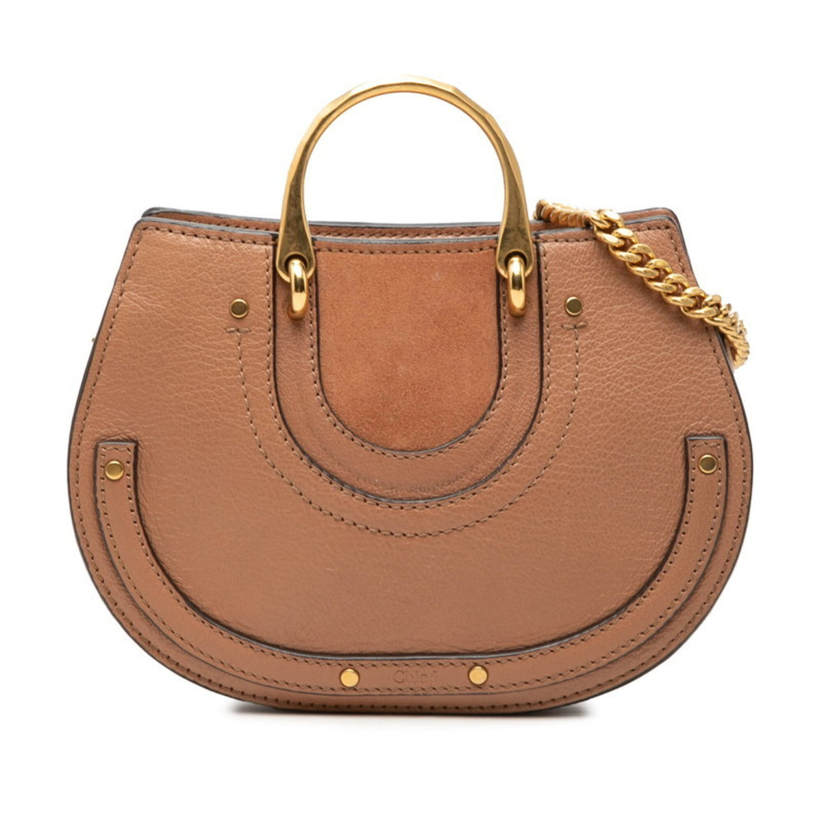 Chloé Brown Suede Leather Shoulder Bag (Pre-Owned)
