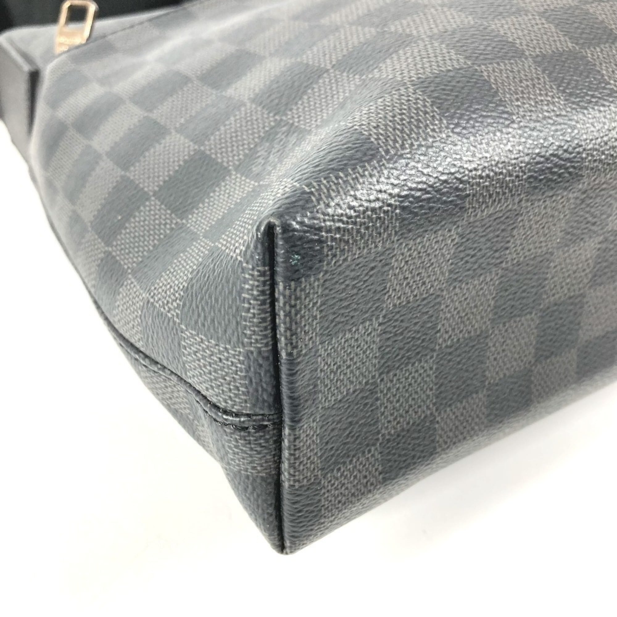 Louis Vuitton Black Damier Graphite Canvas Briefcase Handbag Shoulder Bag Tote Bag (Pre-Owned)
