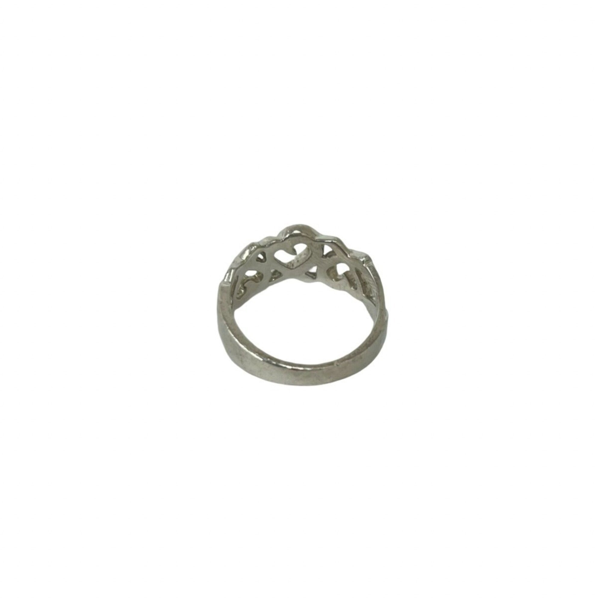 Tiffany Silver Silver 925 Band Ring (Pre-Owned)