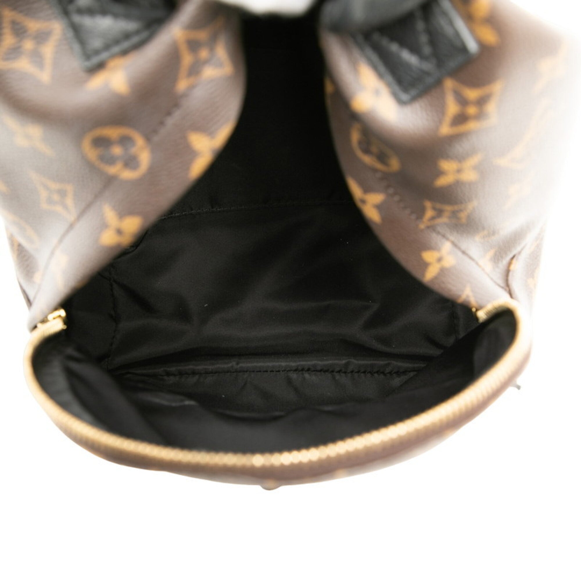 Louis Vuitton Monogram Black Brown Pvc Leather Backpack (Pre-Owned)