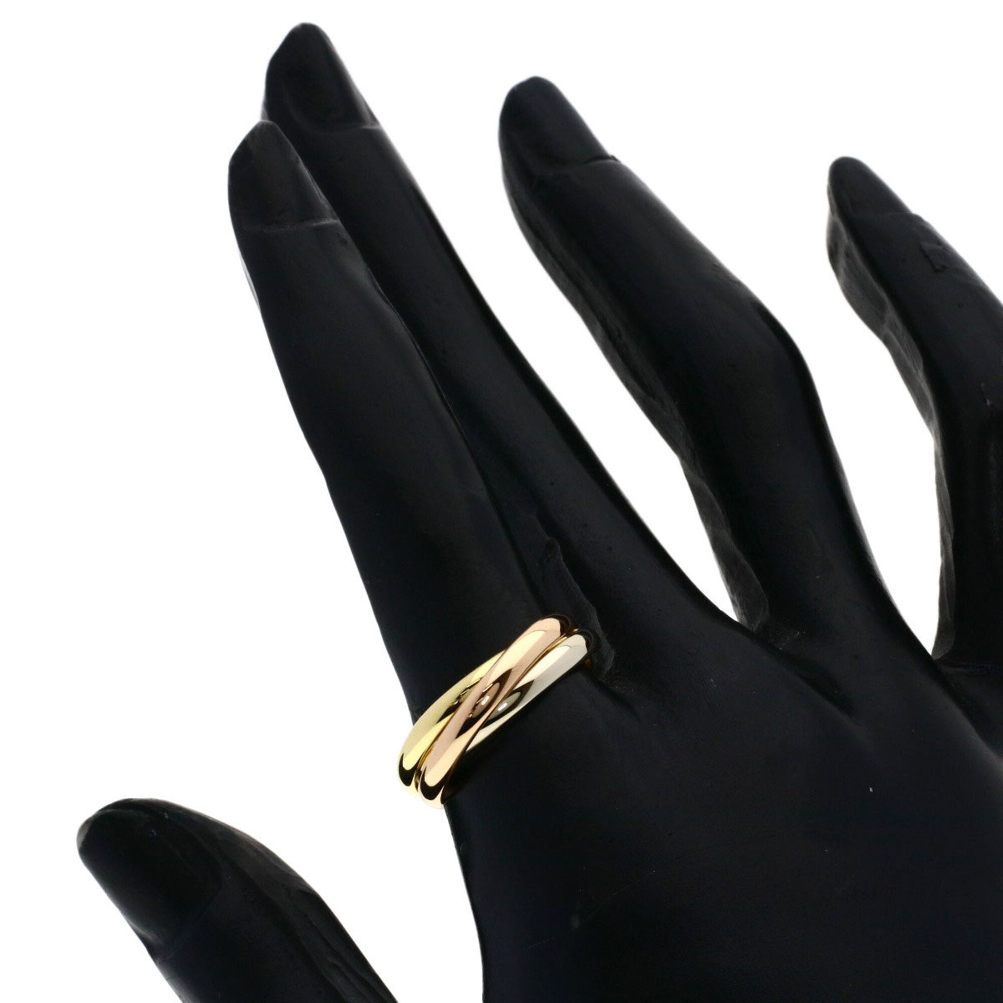 Cartier Trinity Yellow Gold (18K) Pink Gold (18K) White Gold (18K) Band Ring (Pre-Owned)