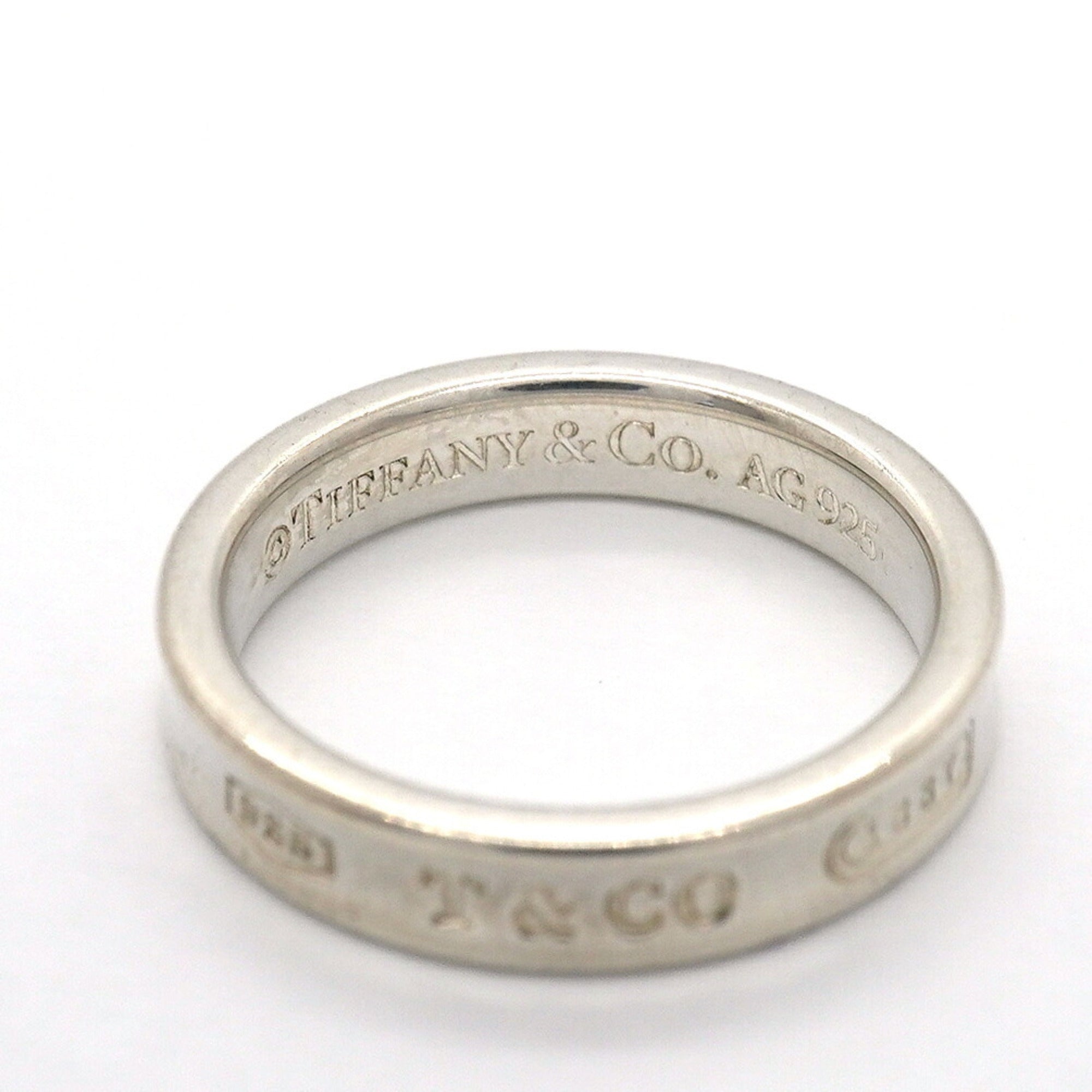 Tiffany Silver 925 Band Ring (Pre-Owned)