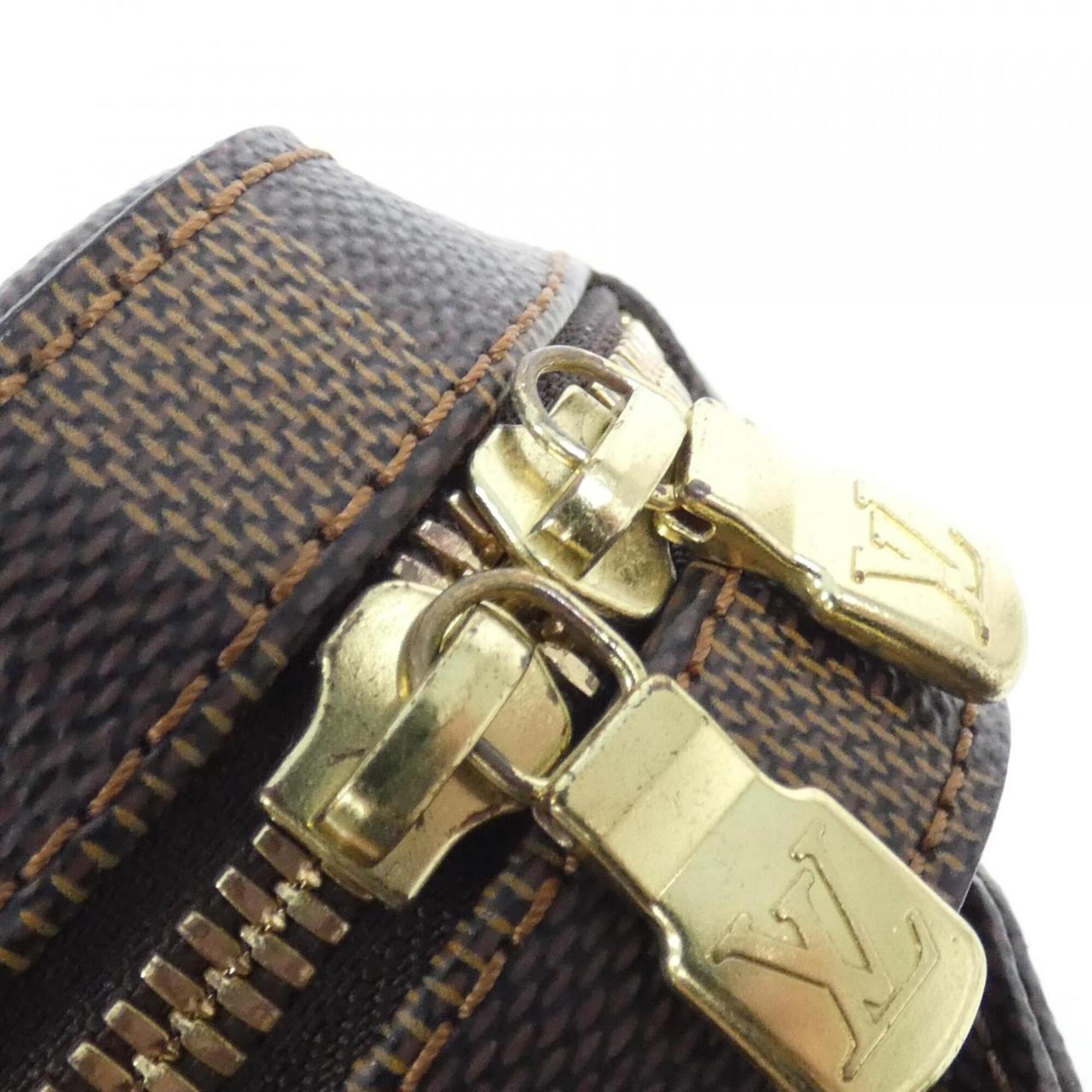 Louis Vuitton Ebene Coated Canvas Shoulder Bag (Pre-Owned)