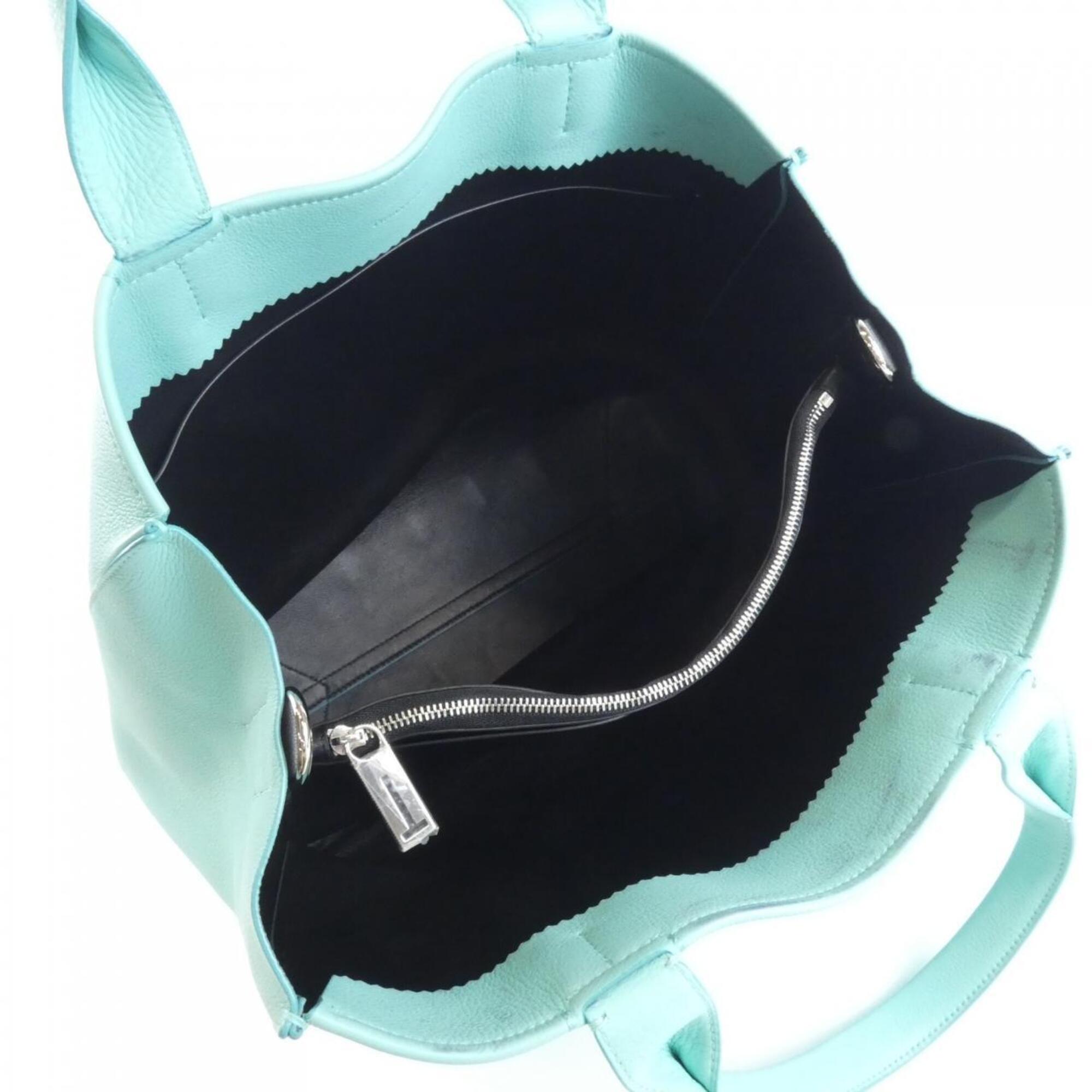 Tiffany Tiffany Blue Leather Handbag (Pre-Owned)